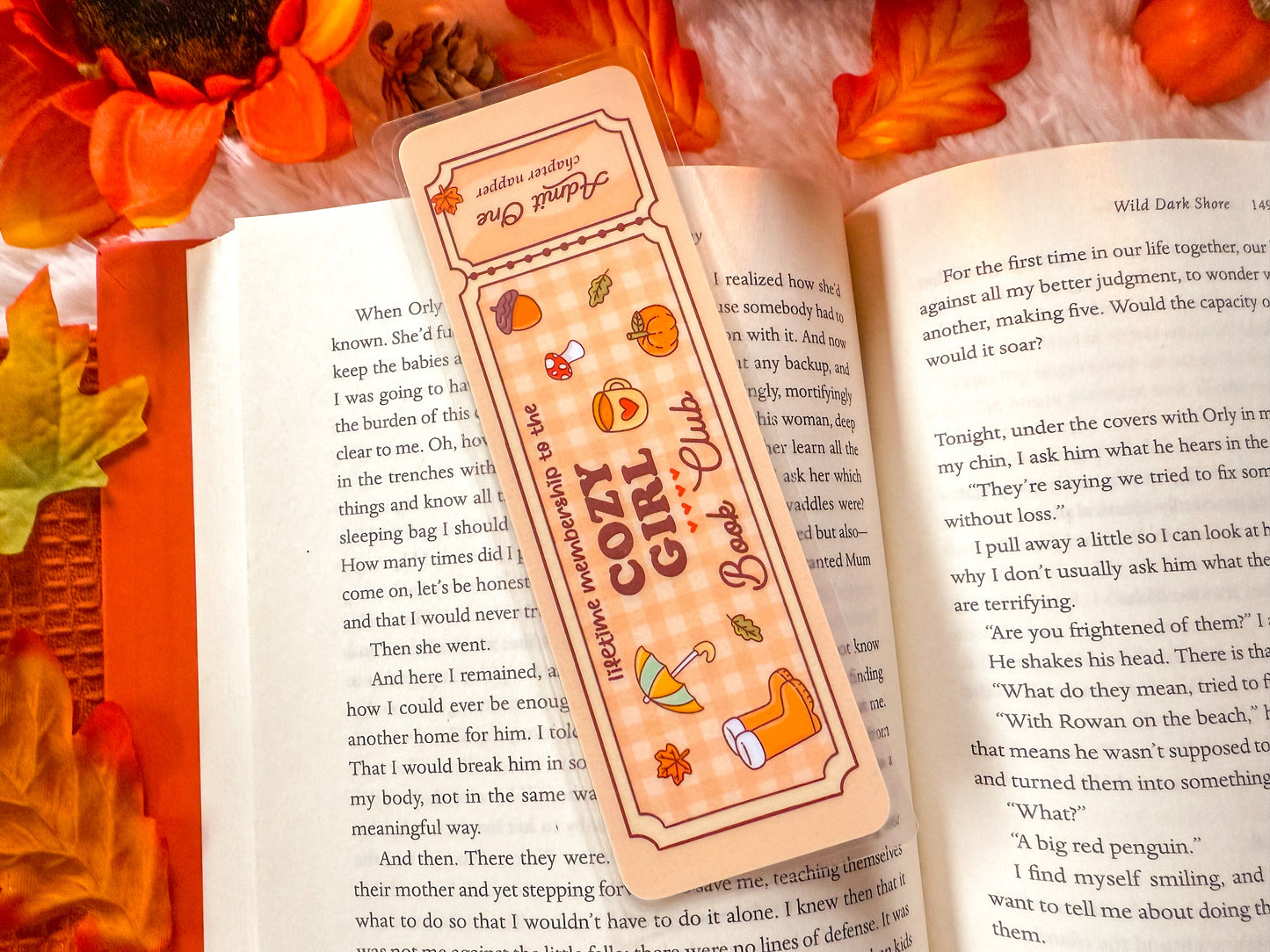 Cozy Weather Fall Bookmark Collection