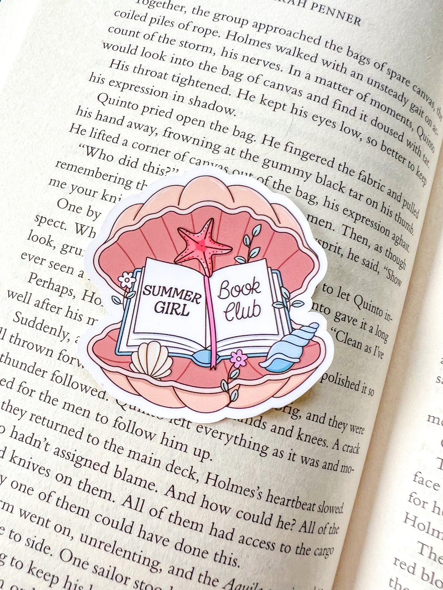 Beachy Bookish Summer Sticker Collection