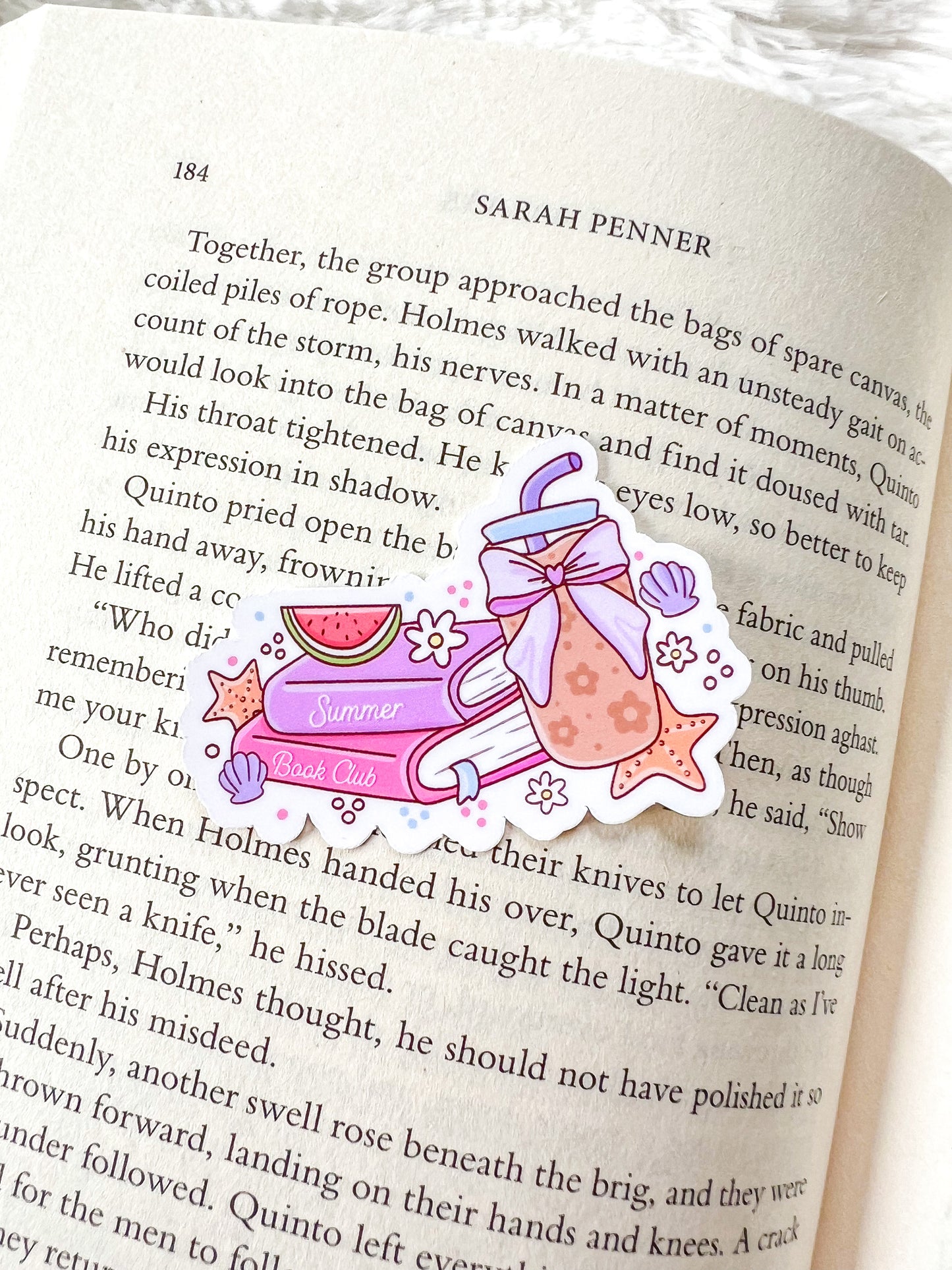 Beachy Bookish Summer Sticker Collection