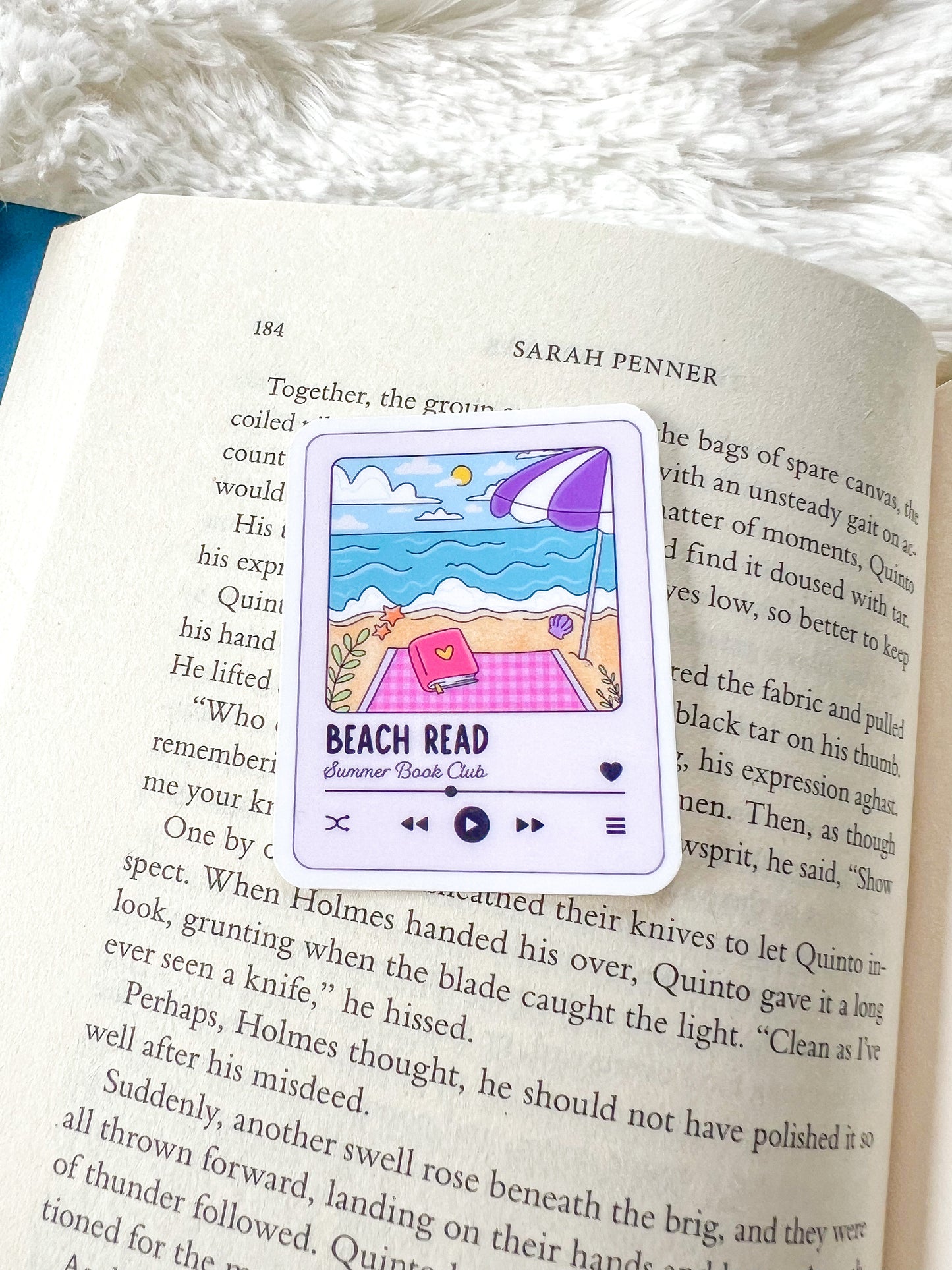 Beachy Bookish Summer Sticker Collection