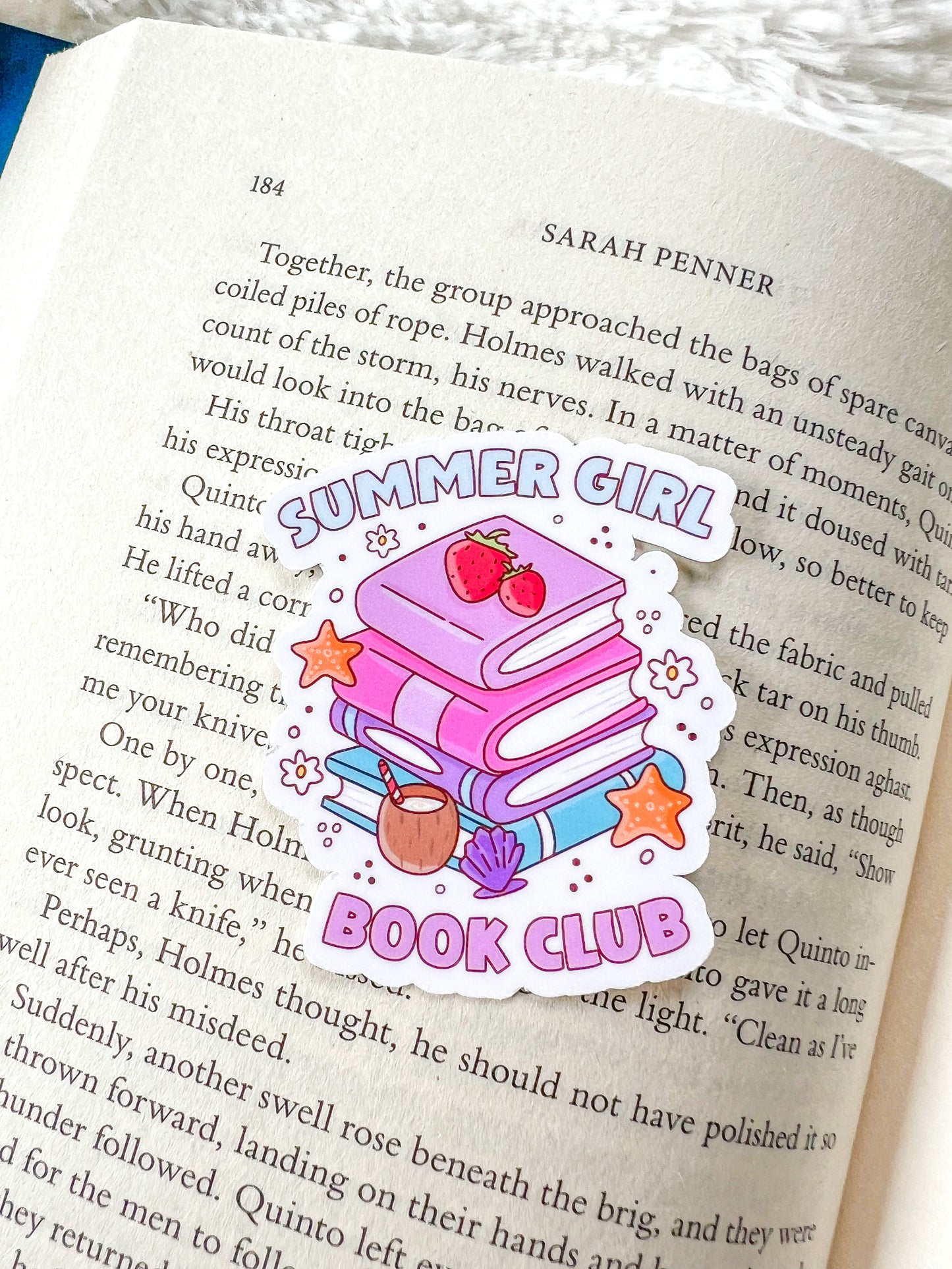 Beachy Bookish Summer Sticker Collection