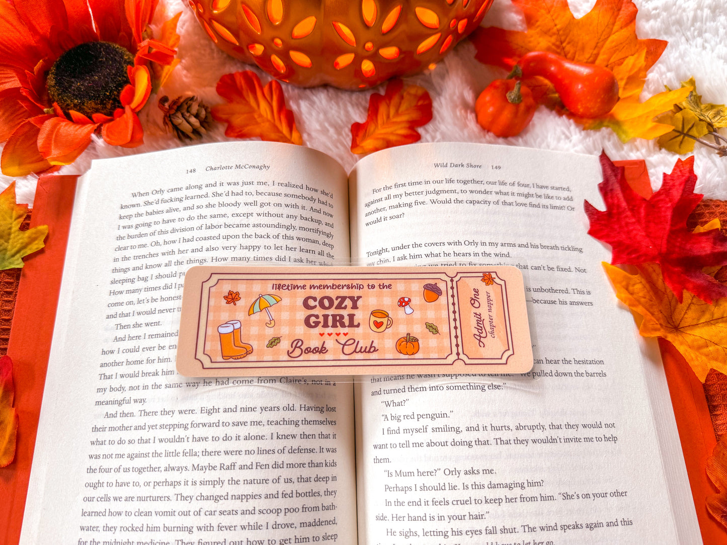 Cozy Weather Fall Bookmark Collection
