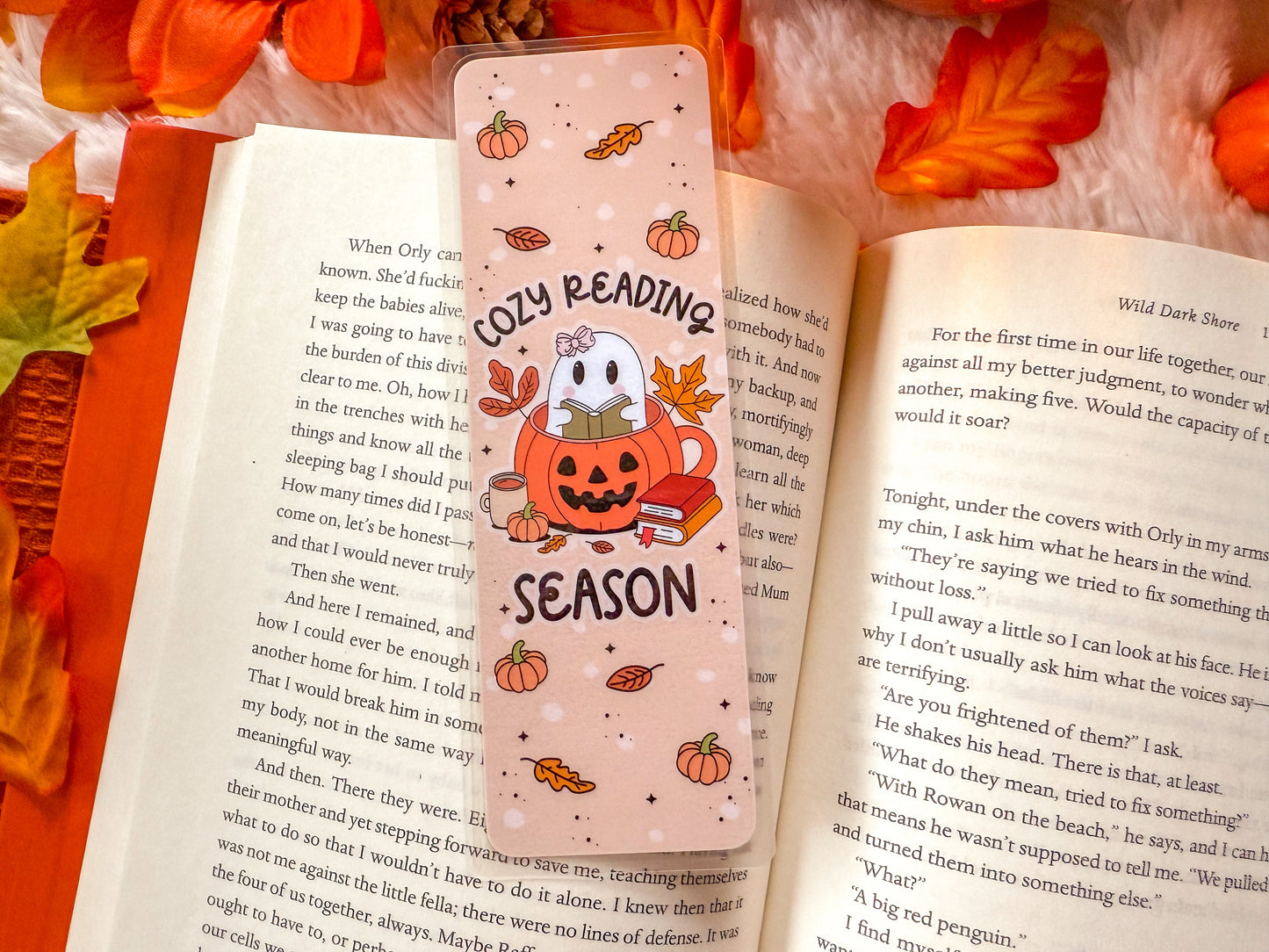 Cozy Weather Fall Bookmark Collection