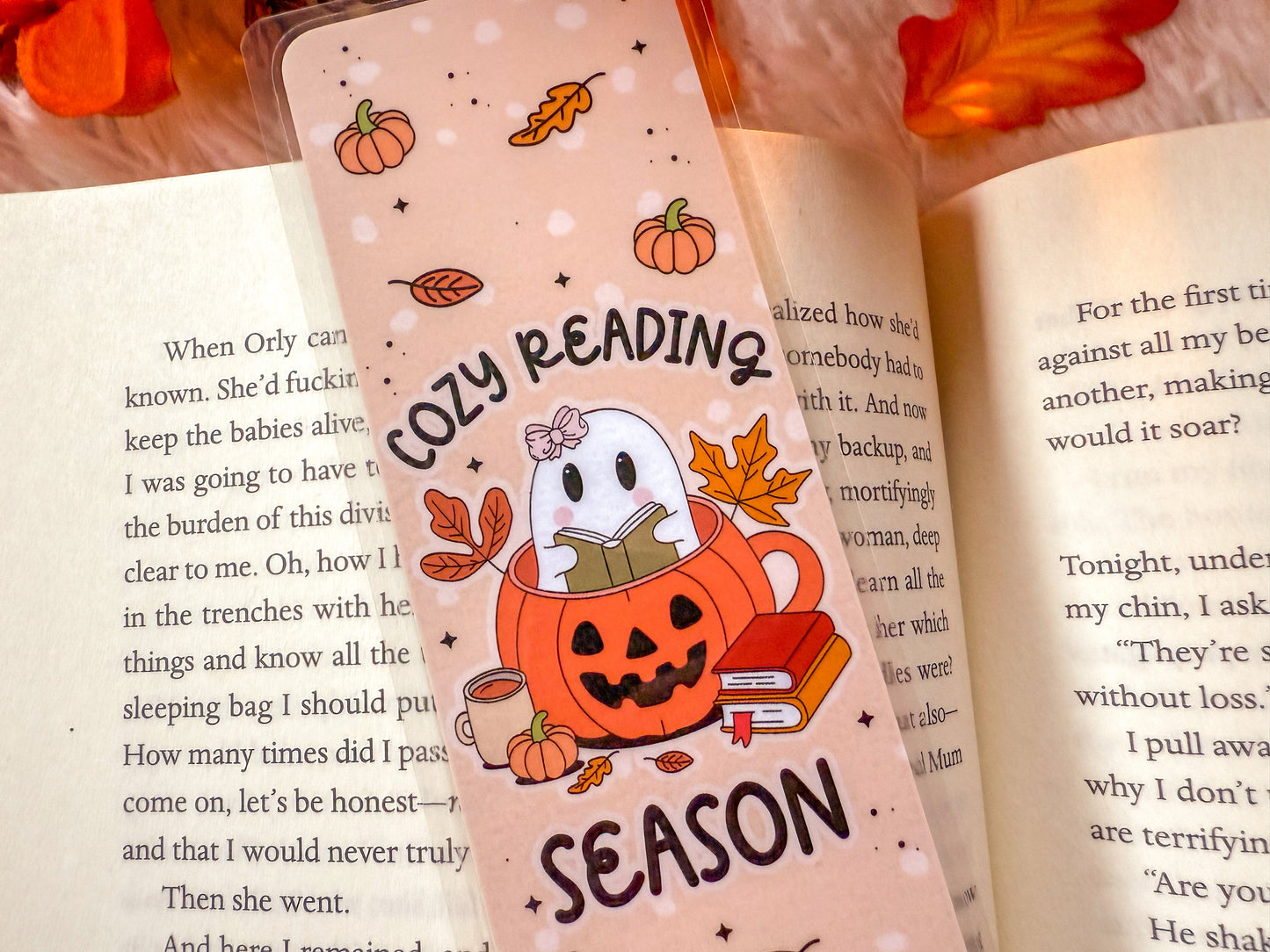 Cozy Weather Fall Bookmark Collection