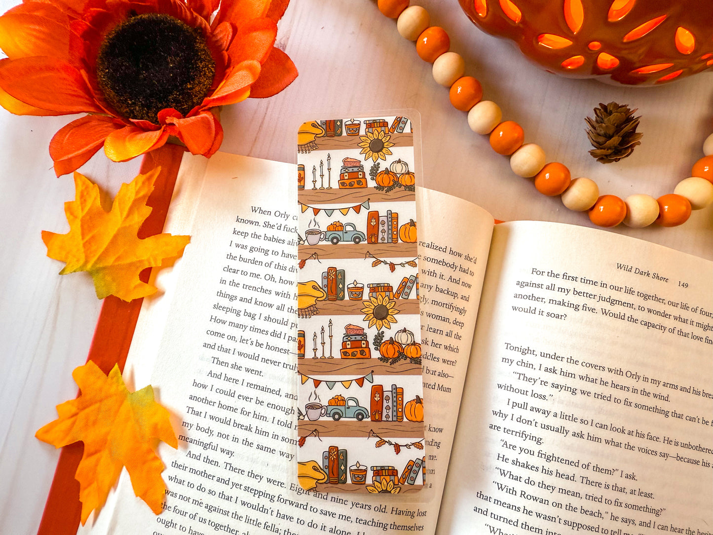 Bookish Fall Bookmark Collection