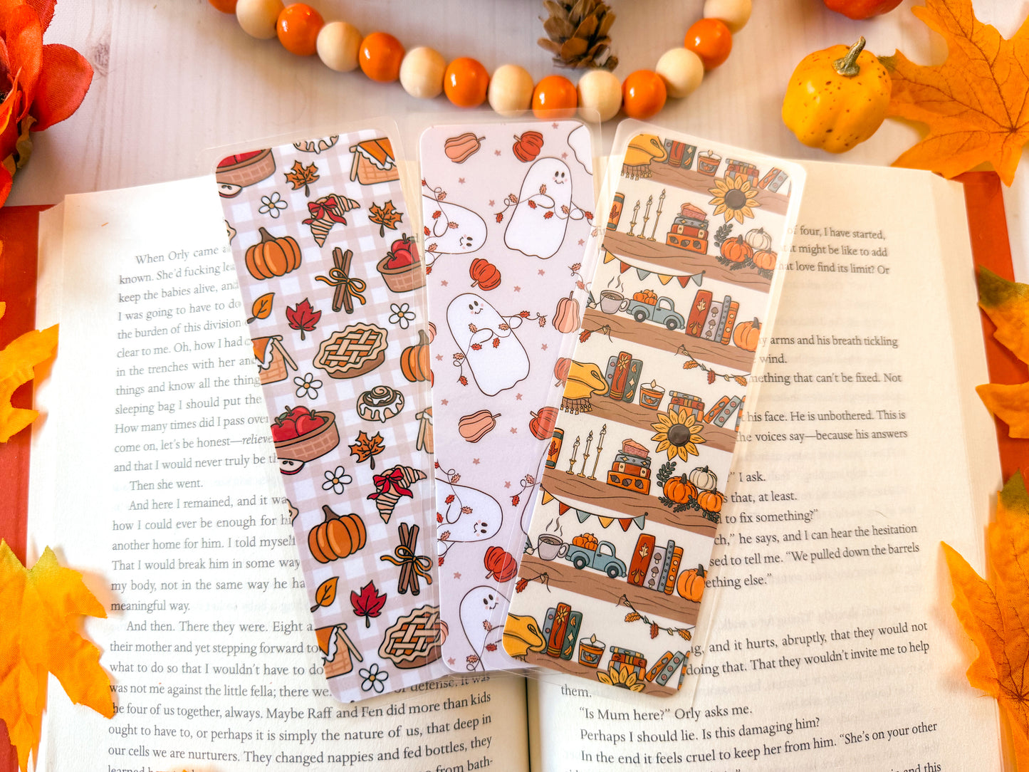 Bookish Fall Bookmark Collection