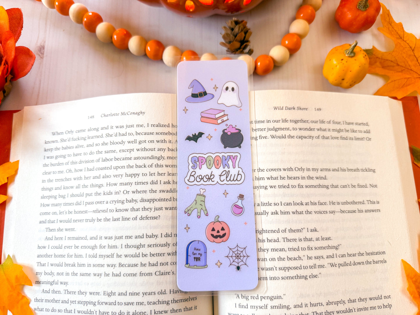 Bookish Halloween Bookmark Collection