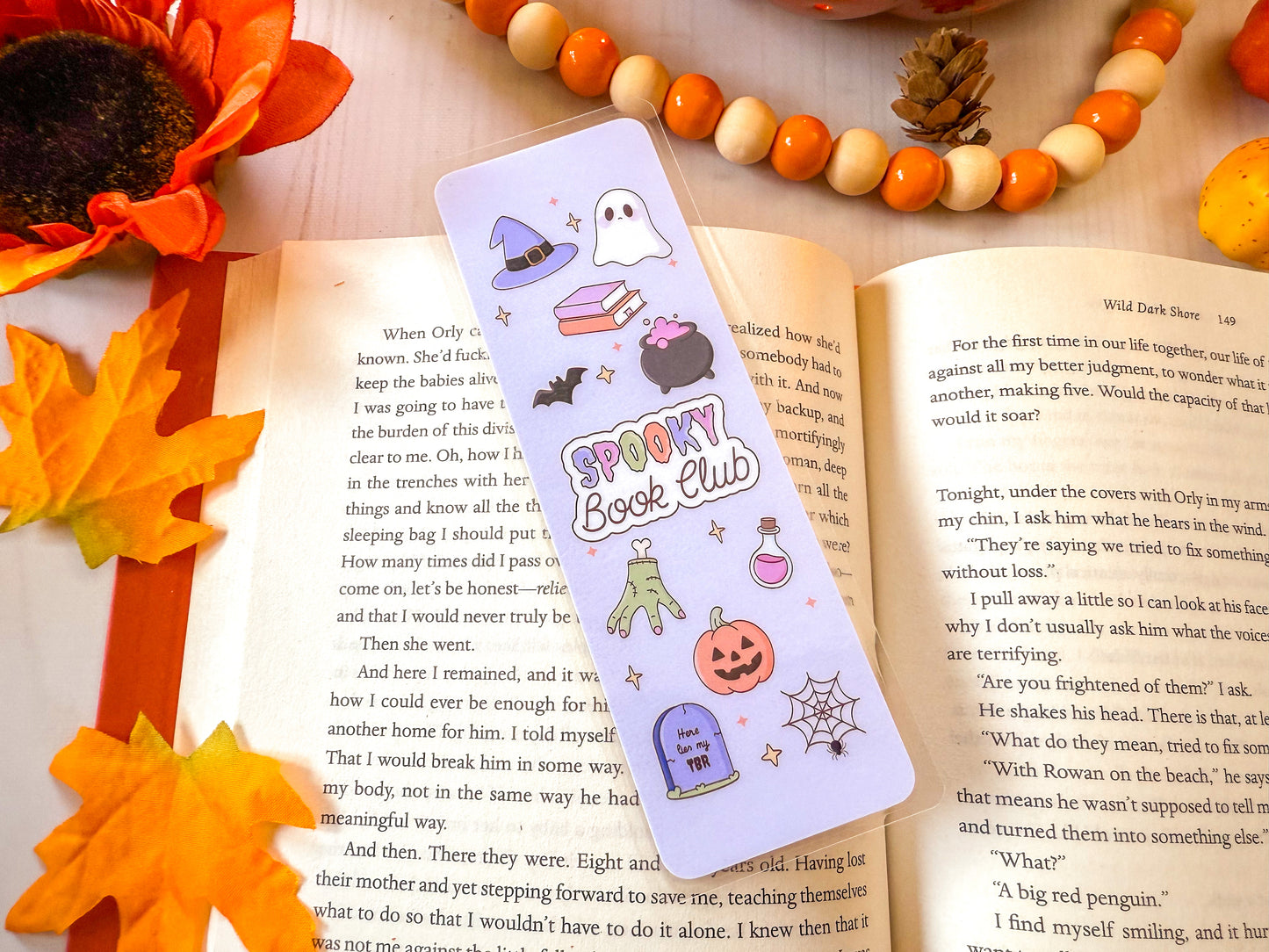 Bookish Halloween Bookmark Collection