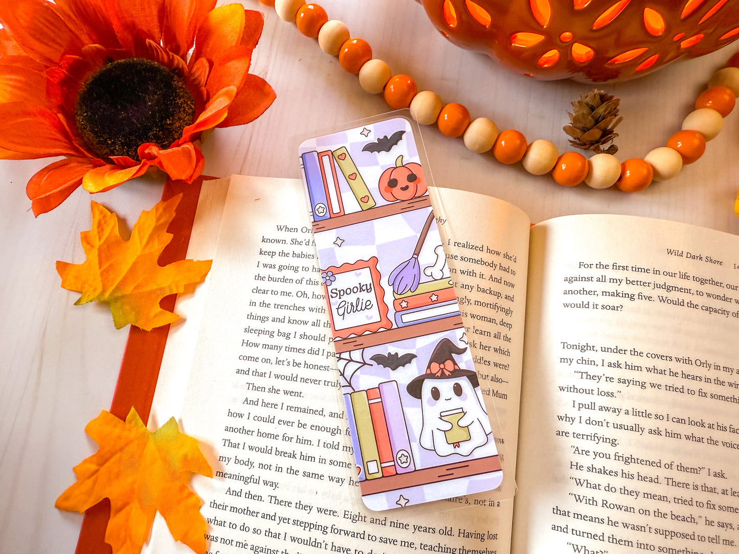 Bookish Halloween Bookmark Collection