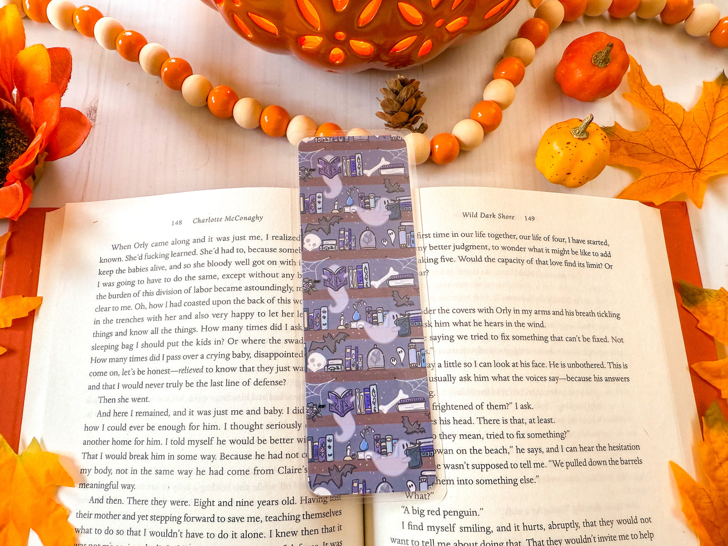 Bookish Halloween Bookmark Collection