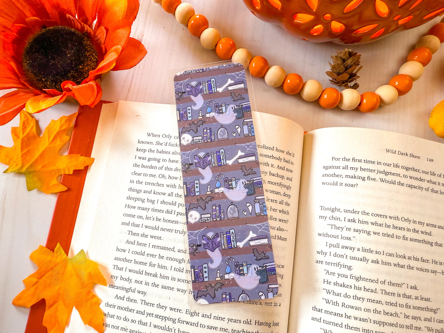 Bookish Halloween Bookmark Collection