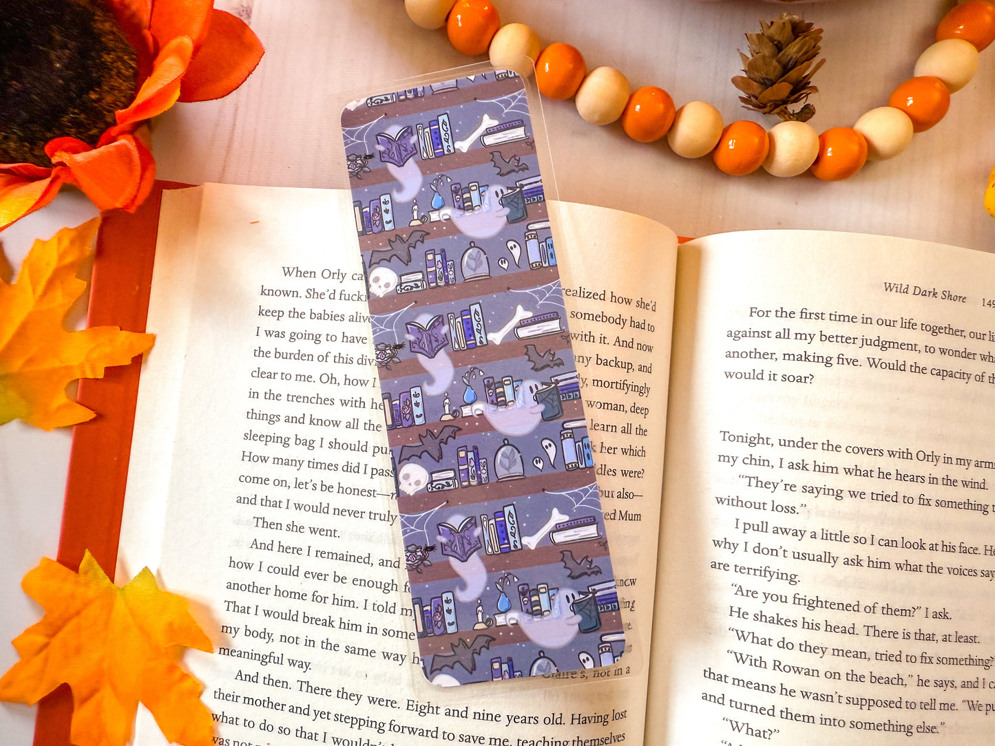 Bookish Halloween Bookmark Collection