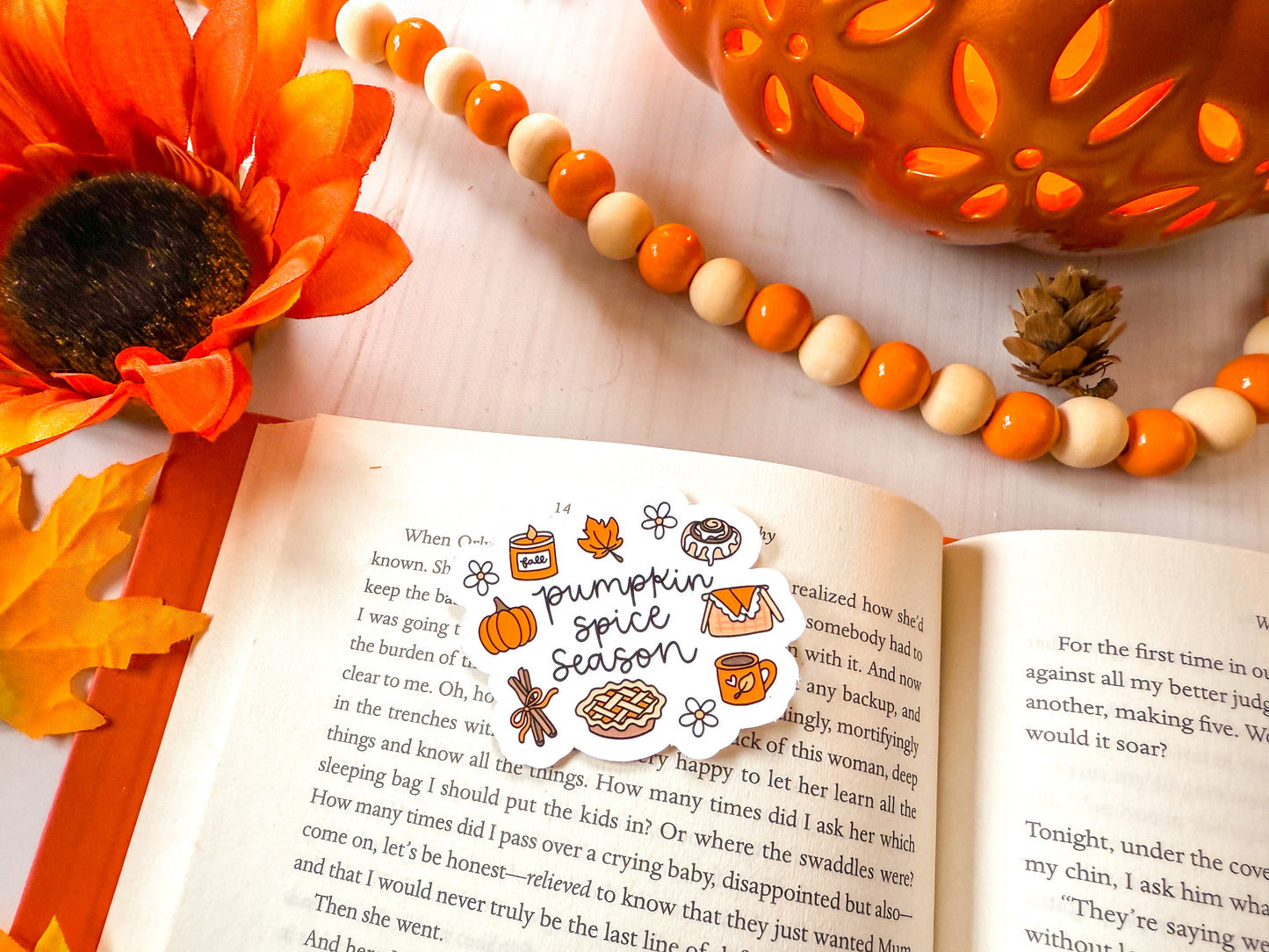 Pumpkin Spice Season Sticker