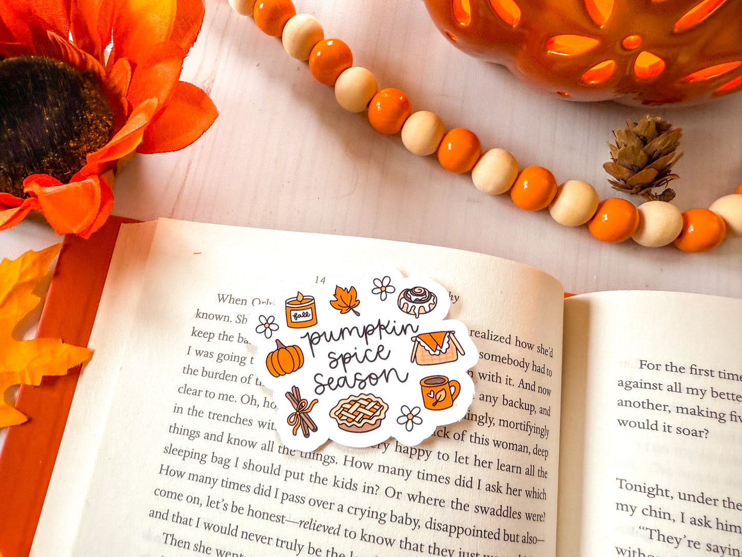 Pumpkin Spice Season Sticker