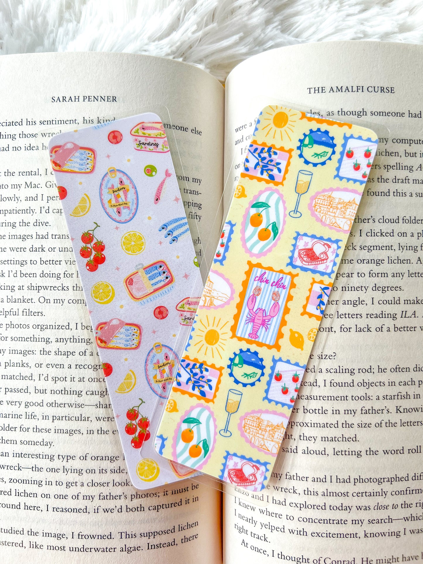 Amalfi Coast Summer Bookmark Collection