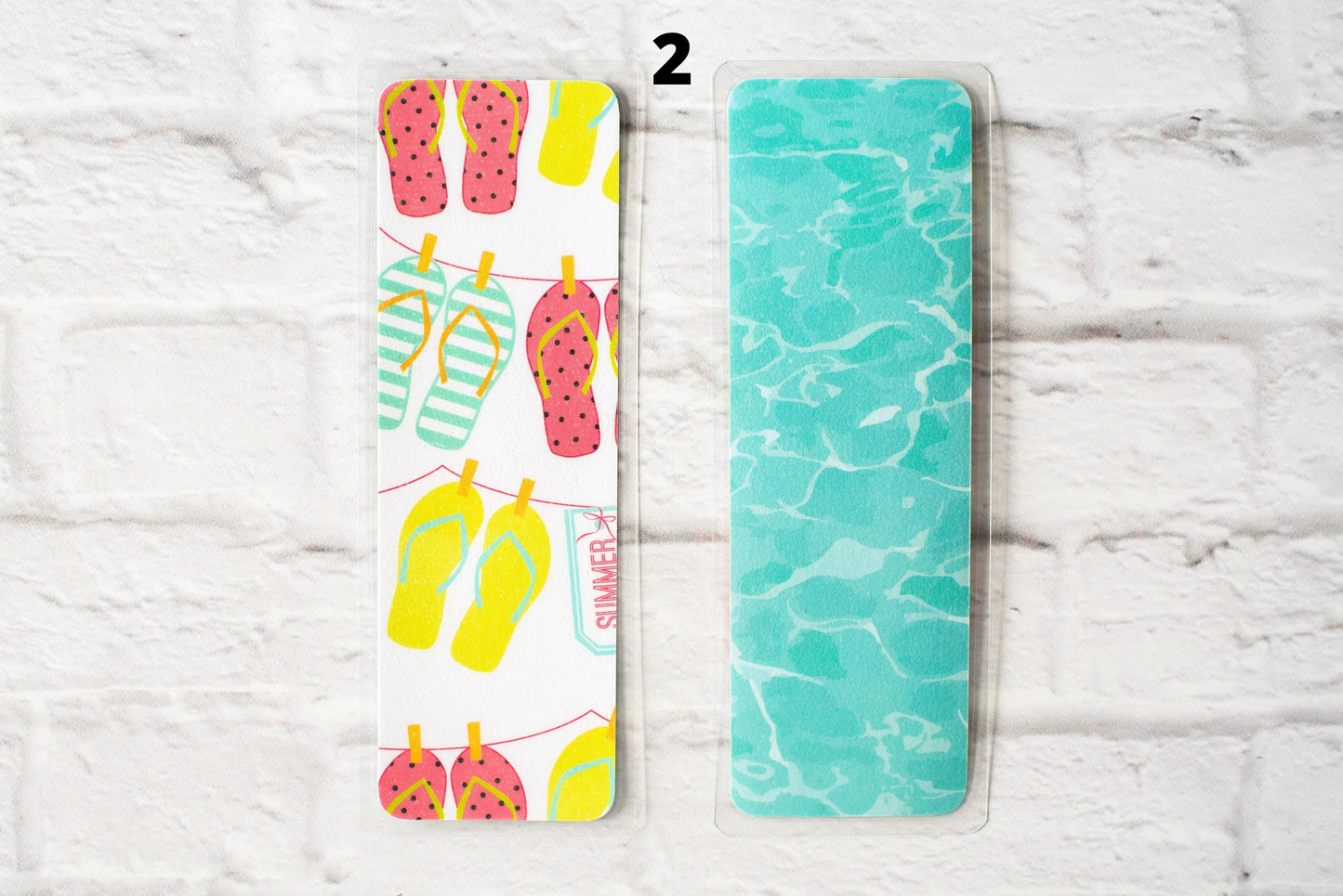Summer Pool Party Bookmarks