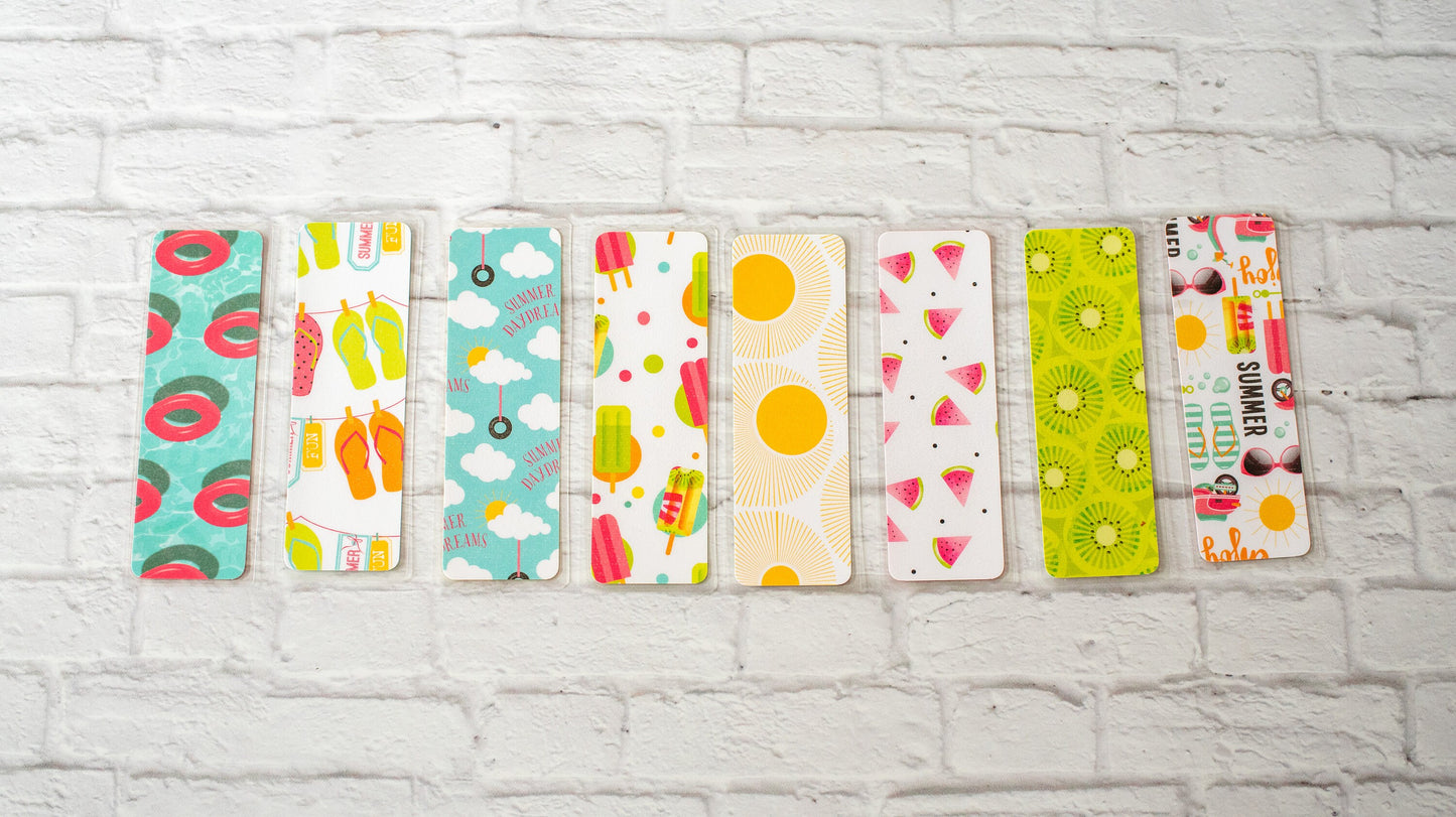 Summer Pool Party Bookmarks