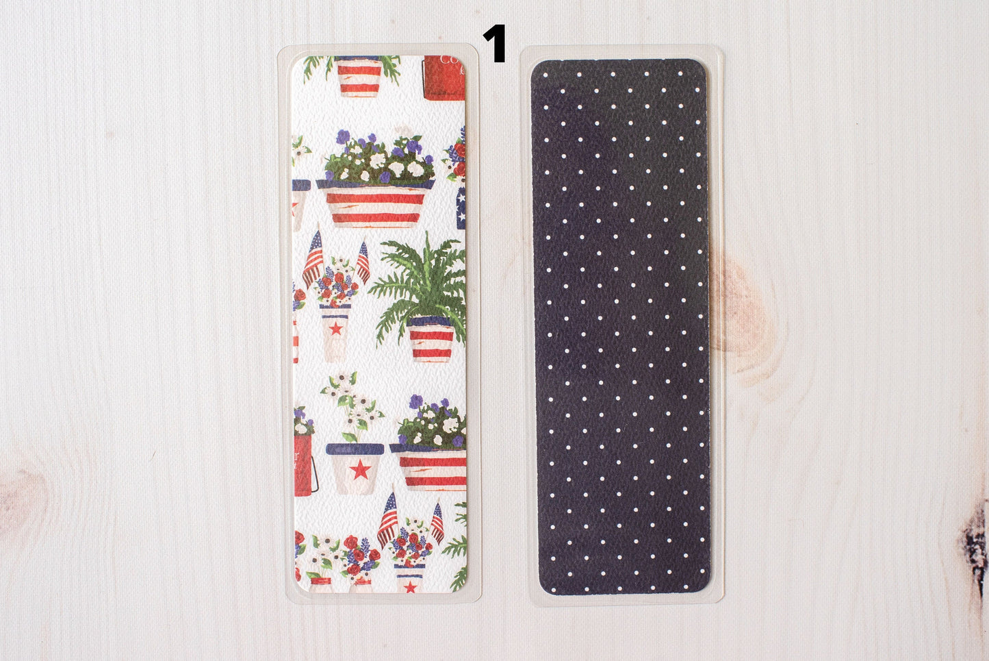 Red White & Blue 4th of July Summer Bookmarks