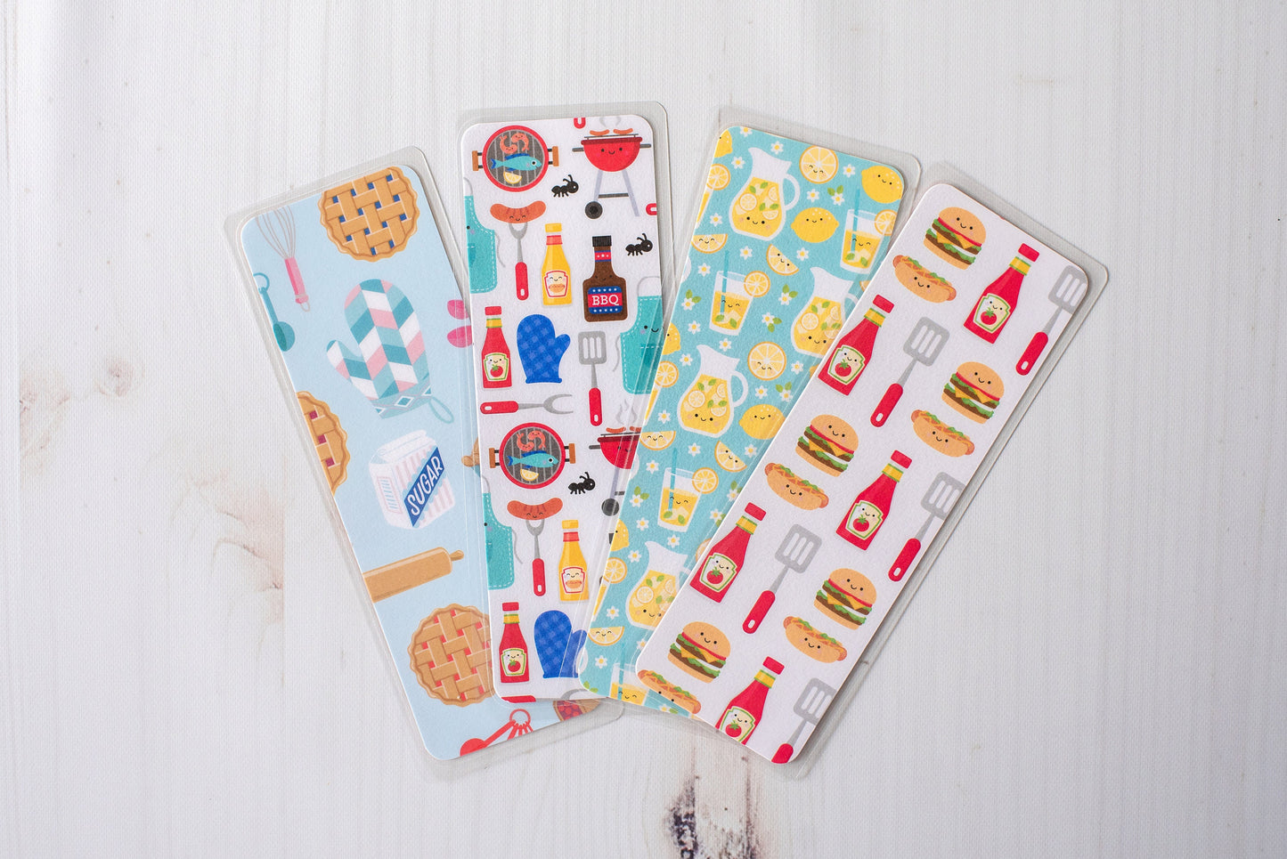 Summer Barbecue Bookmarks