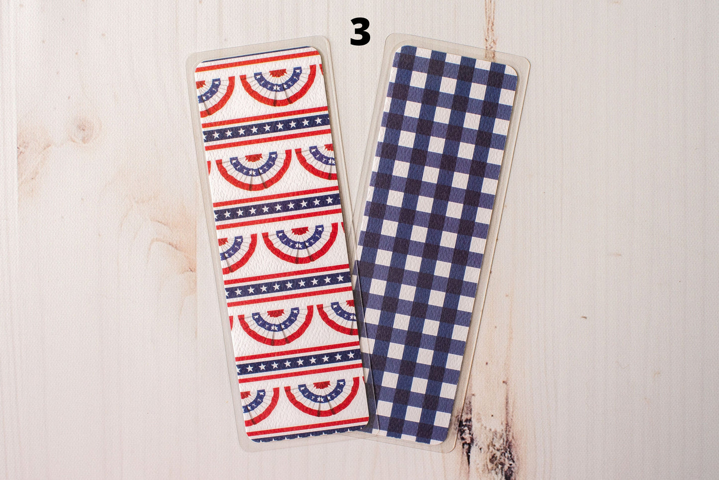Red White & Blue 4th of July Summer Bookmarks