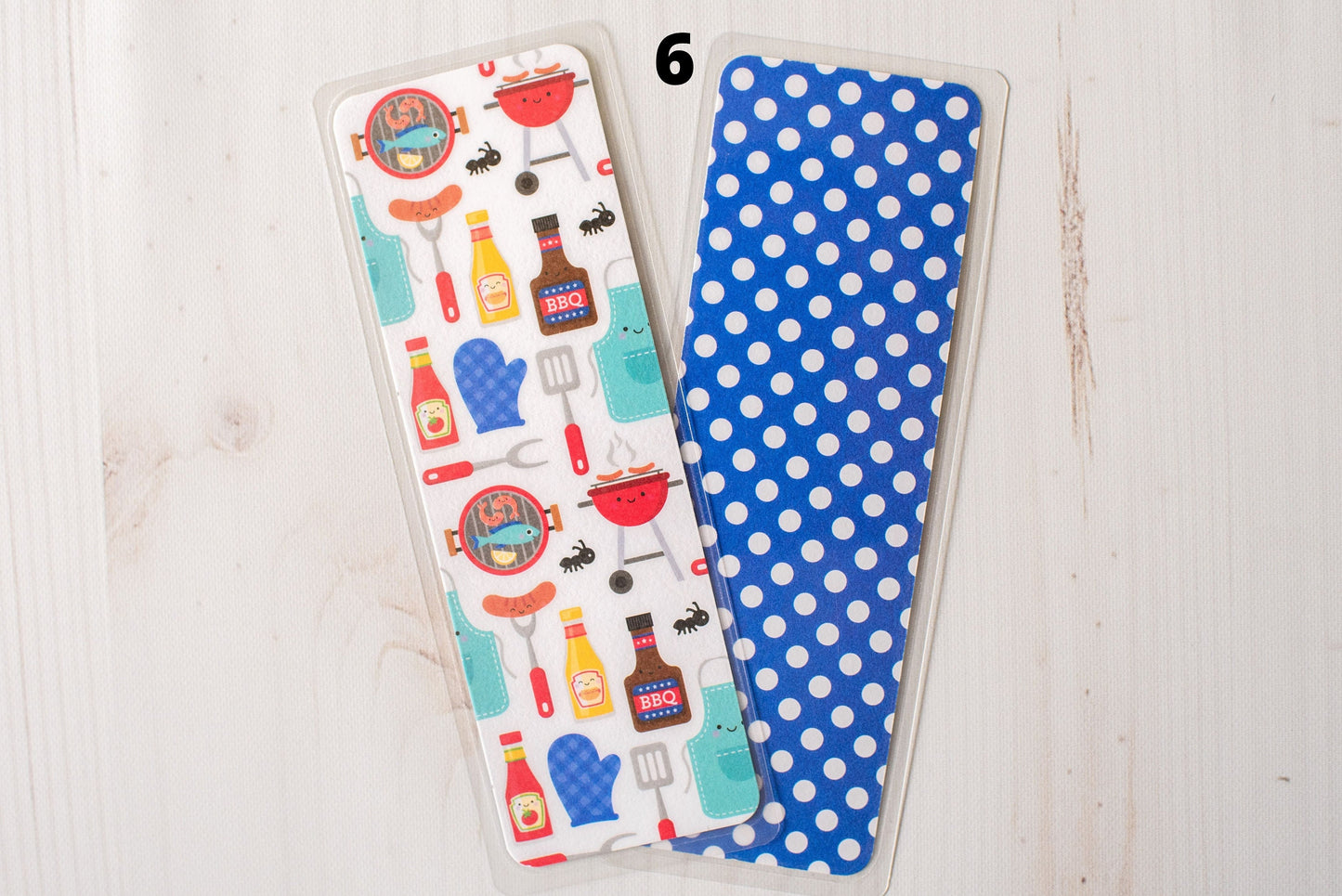 Summer Barbecue Bookmarks
