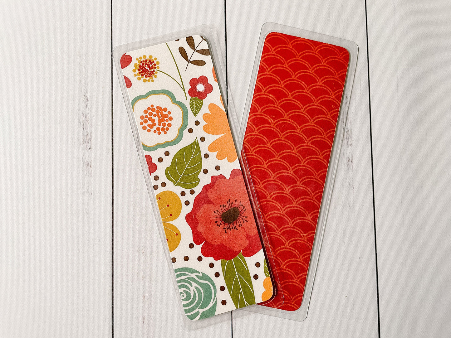 Autumn Floral Bookmarks