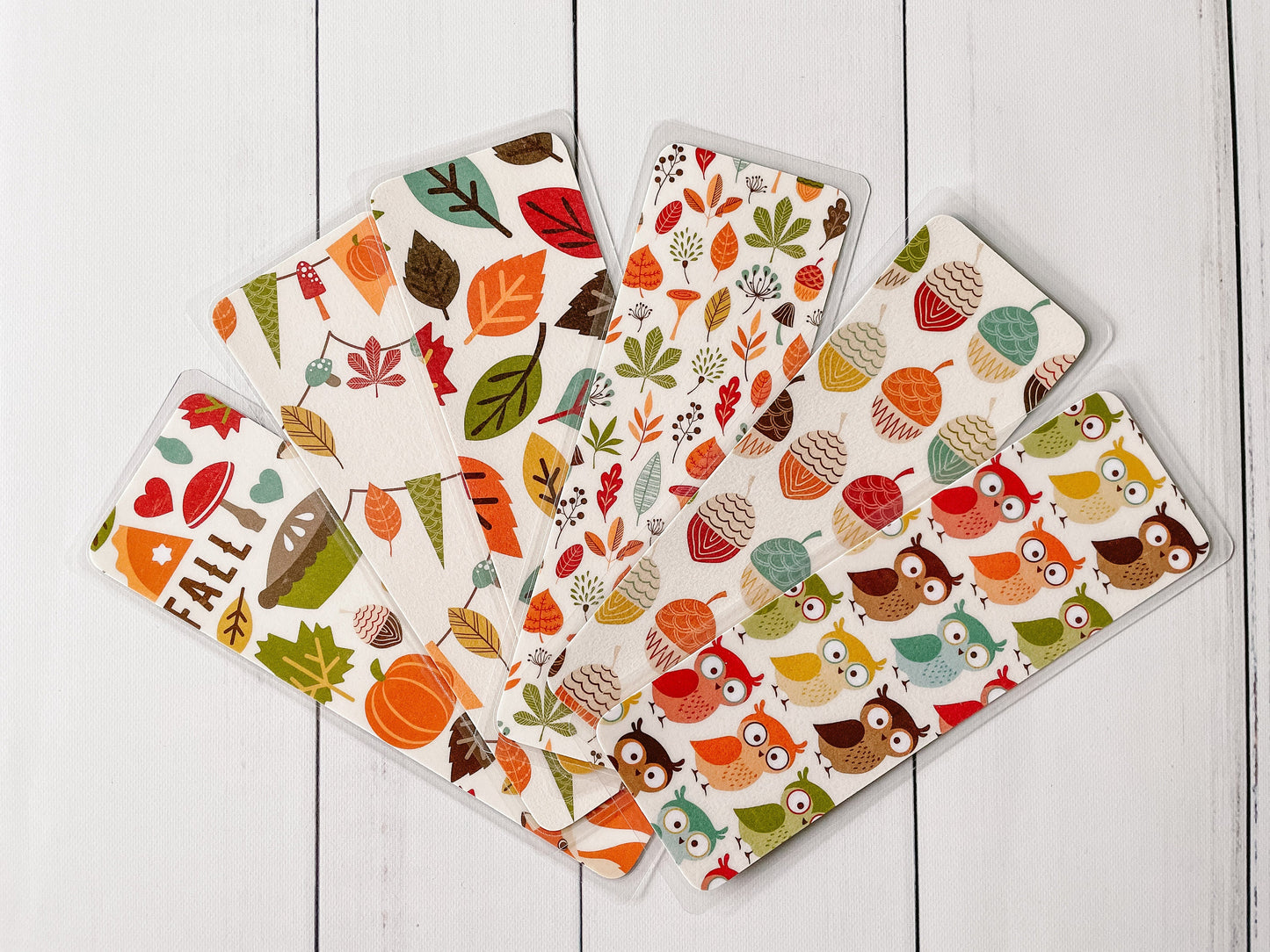 Autumn Woods Fall Bookmarks