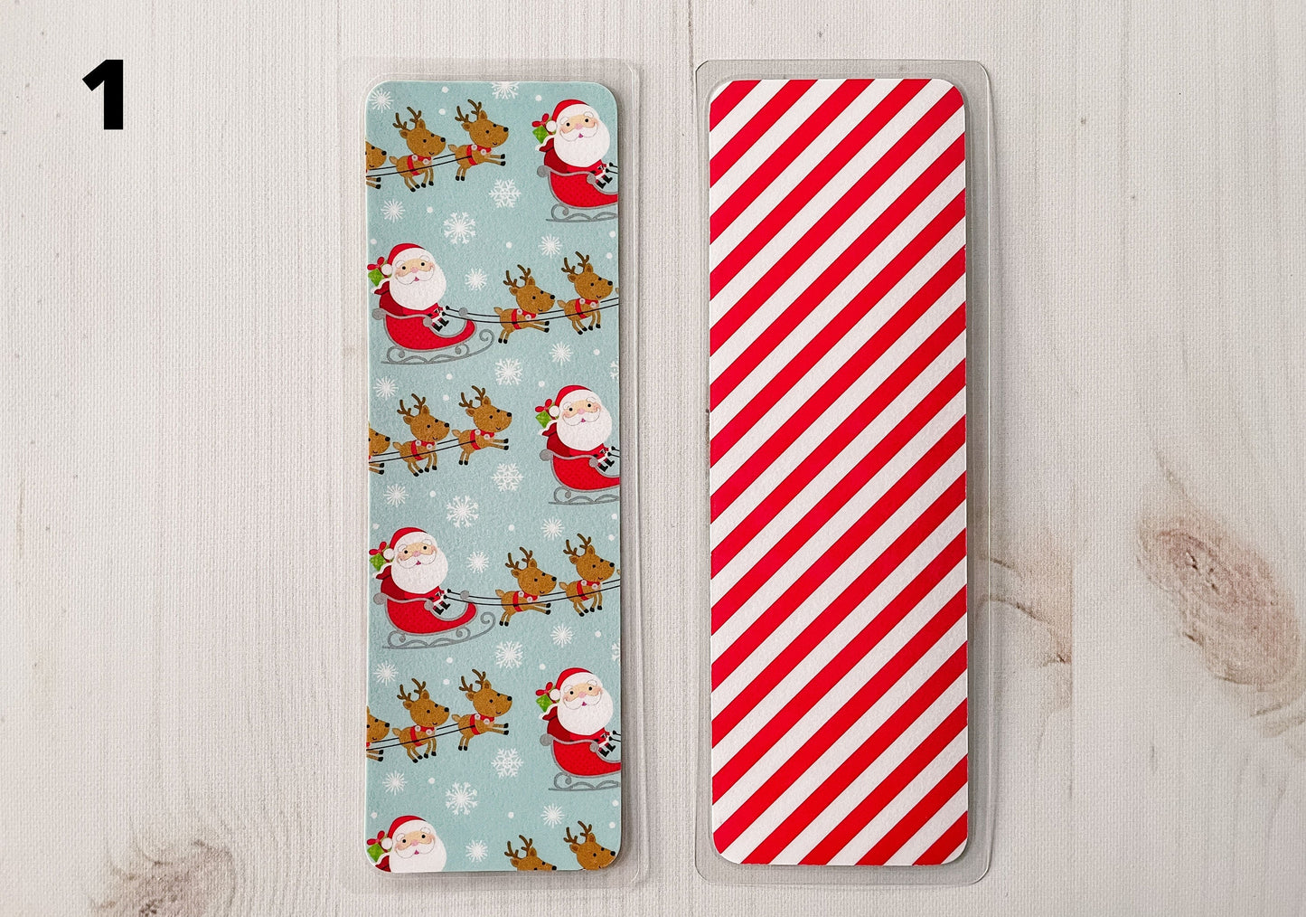 Here Comes Santa Bookmarks