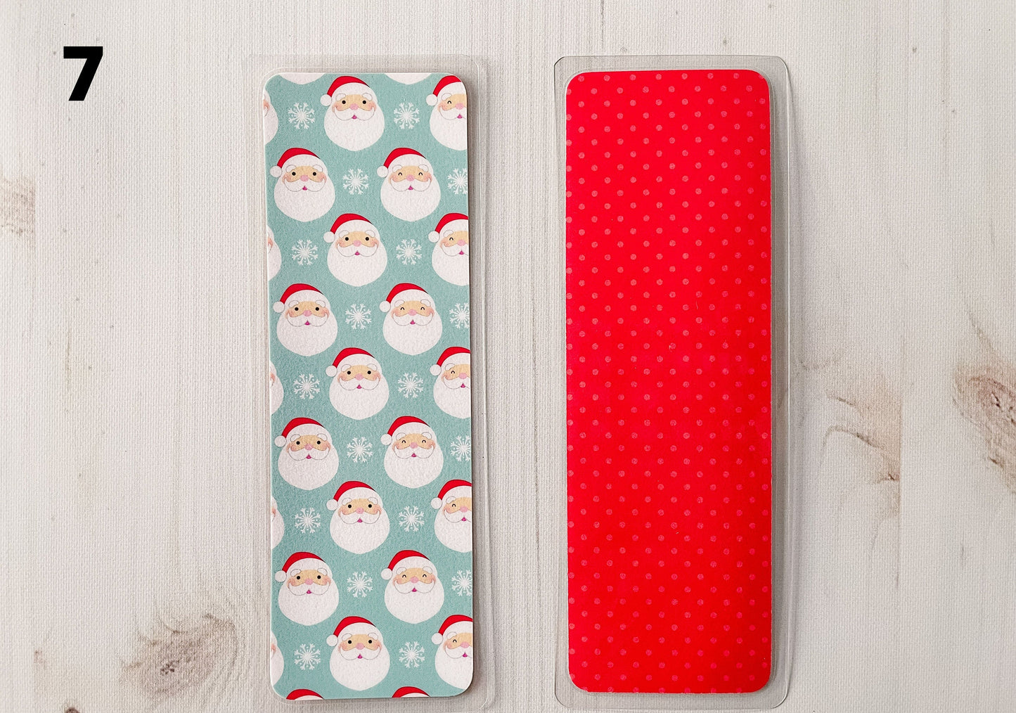 Here Comes Santa Bookmarks