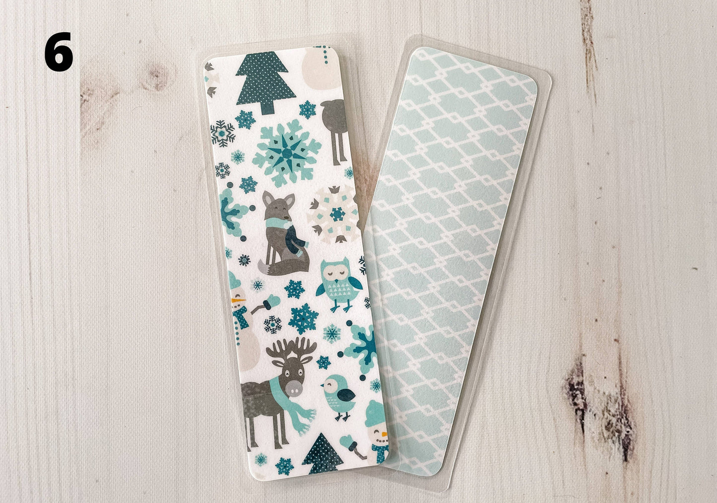 Cozy Winter Bookmarks