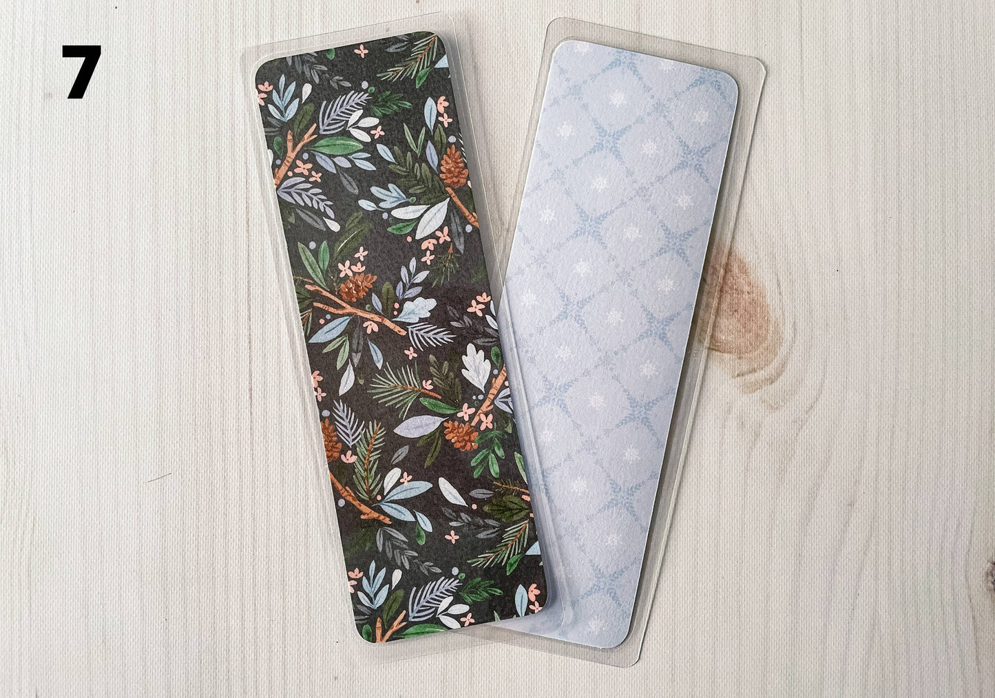 Ski Chalet Winter Bookmarks