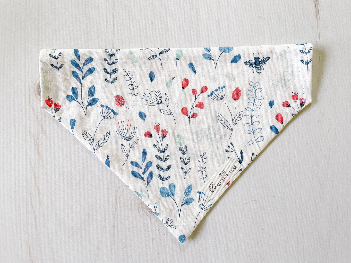 Bees & Flowers Dog Bandana