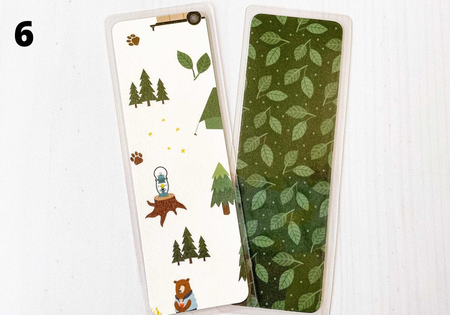 Campfire Camping & Fishing Bookmarks