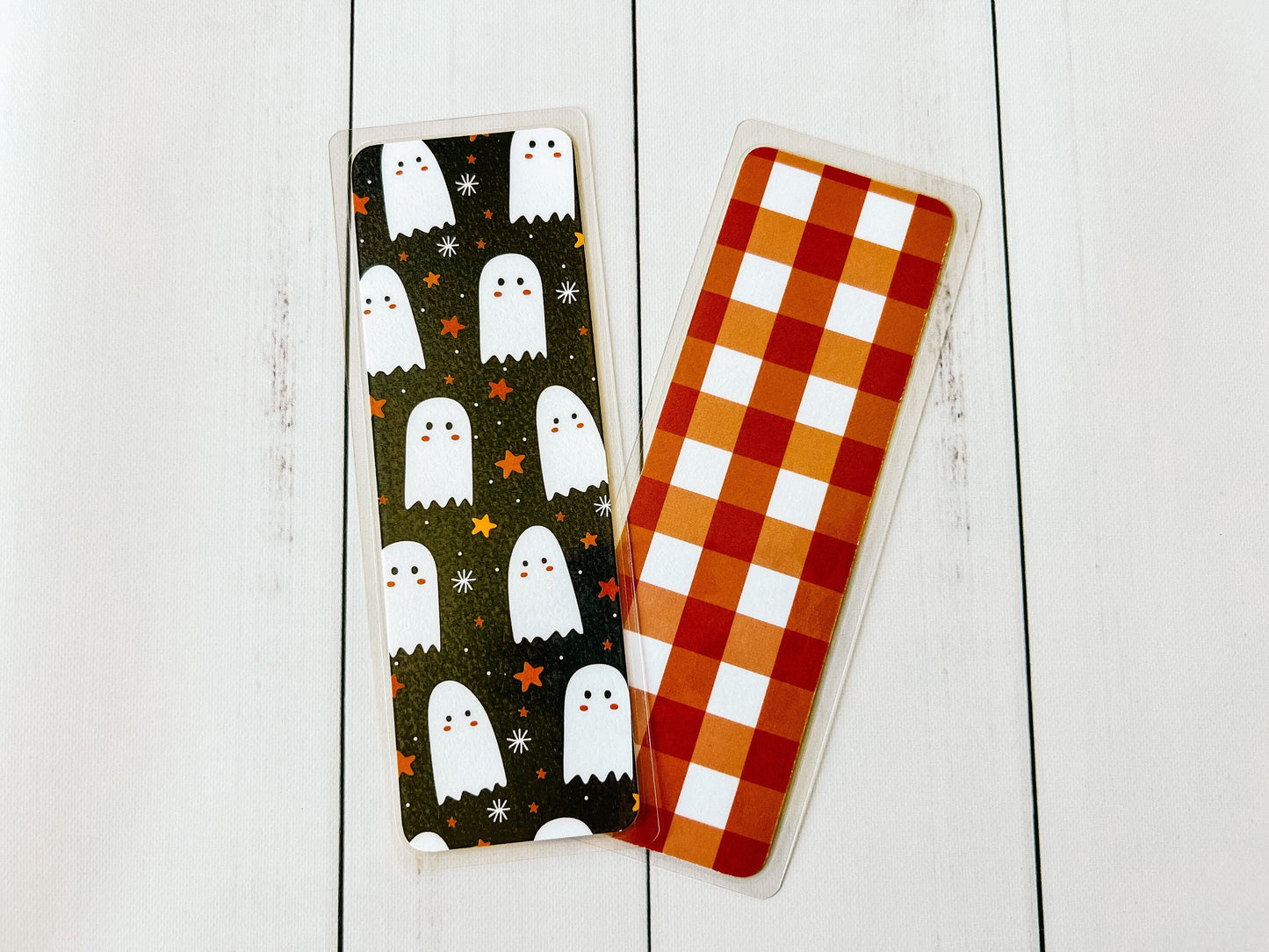 Skulls, Bones & Ghosts Halloween Bookmarks