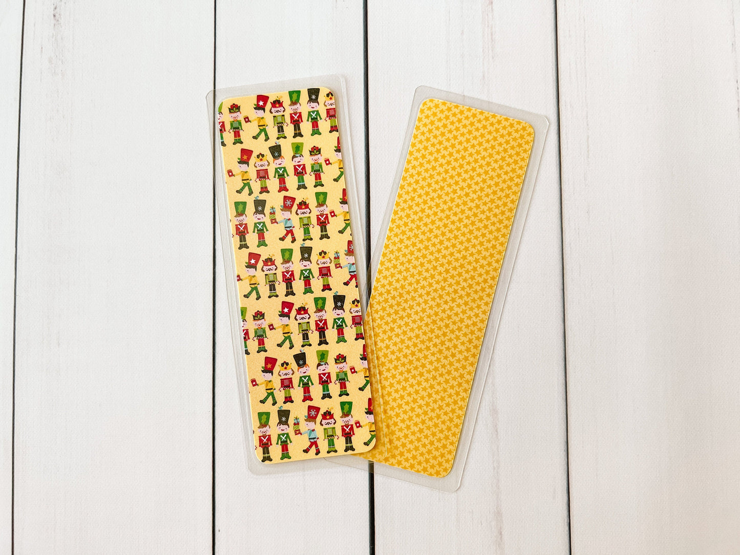 Nutcrackers Christmas Bookmark