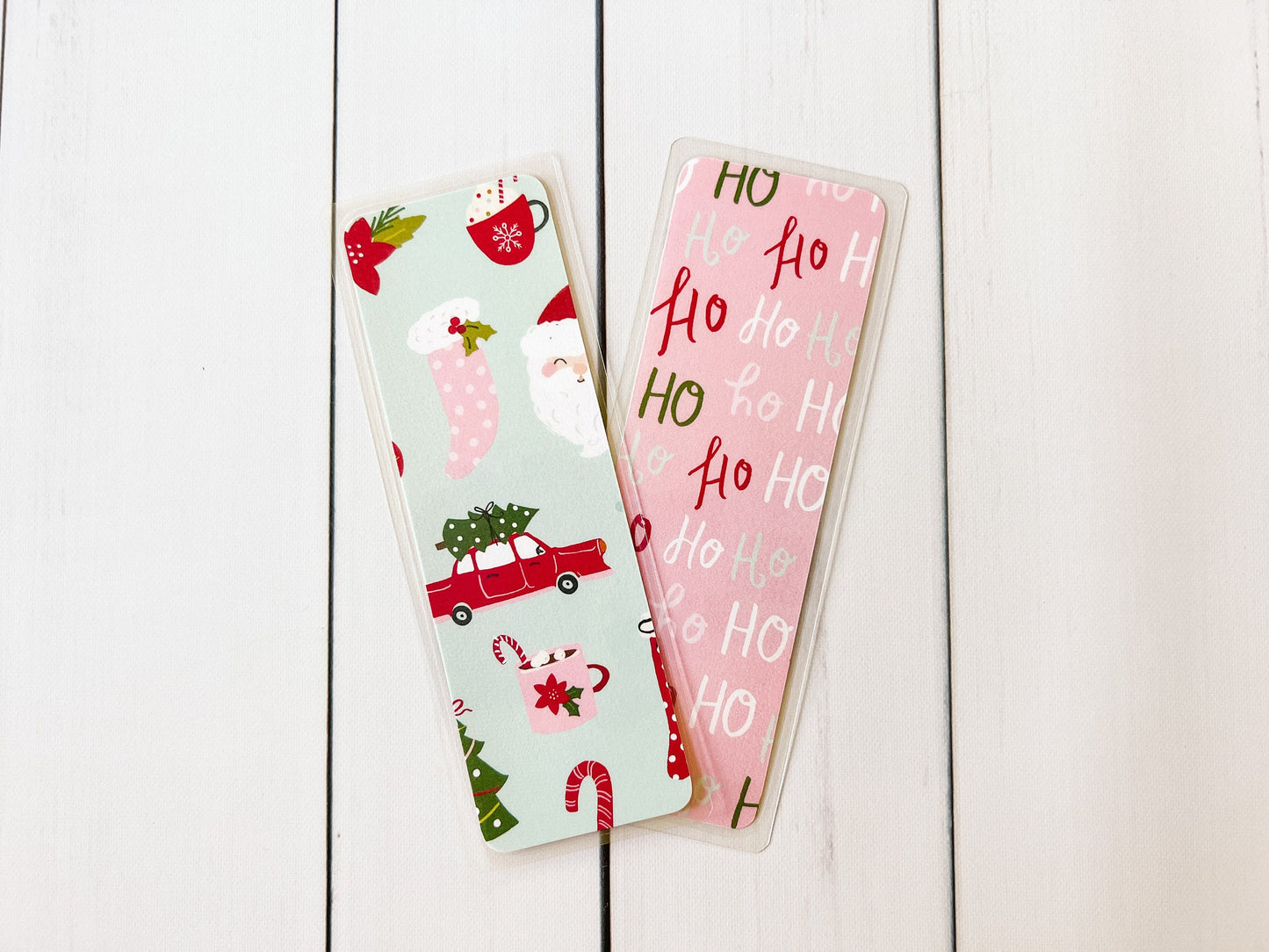 Mint Christmas Bookmark