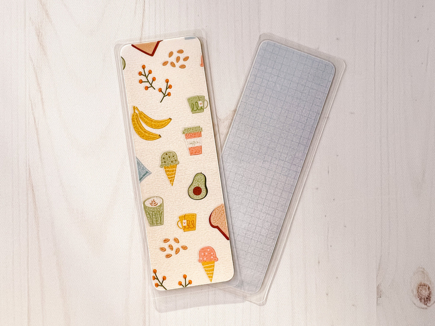 Yummy Avocado Toast & Ice Cream Bookmark