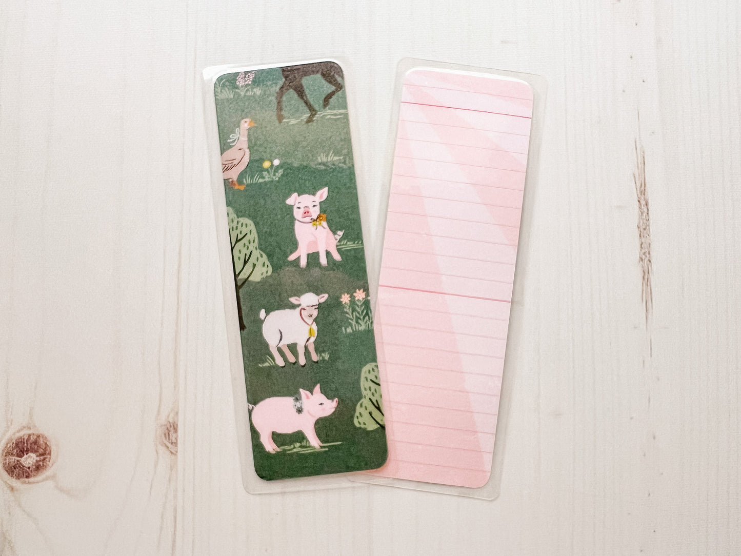 Farm Animals Bookmark