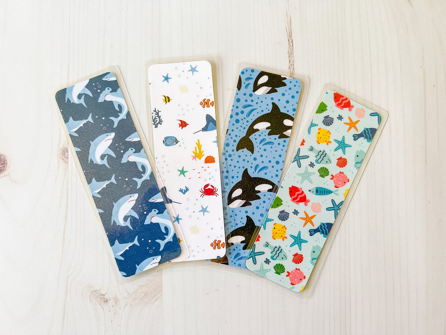 Sea Creatures Bookmark | Summer Bookmark | Beach Bookmark | Kid Bookmark | Ocean Bookmark | Sharks Bookmark | Whales Bookmark |Fish Bookmark