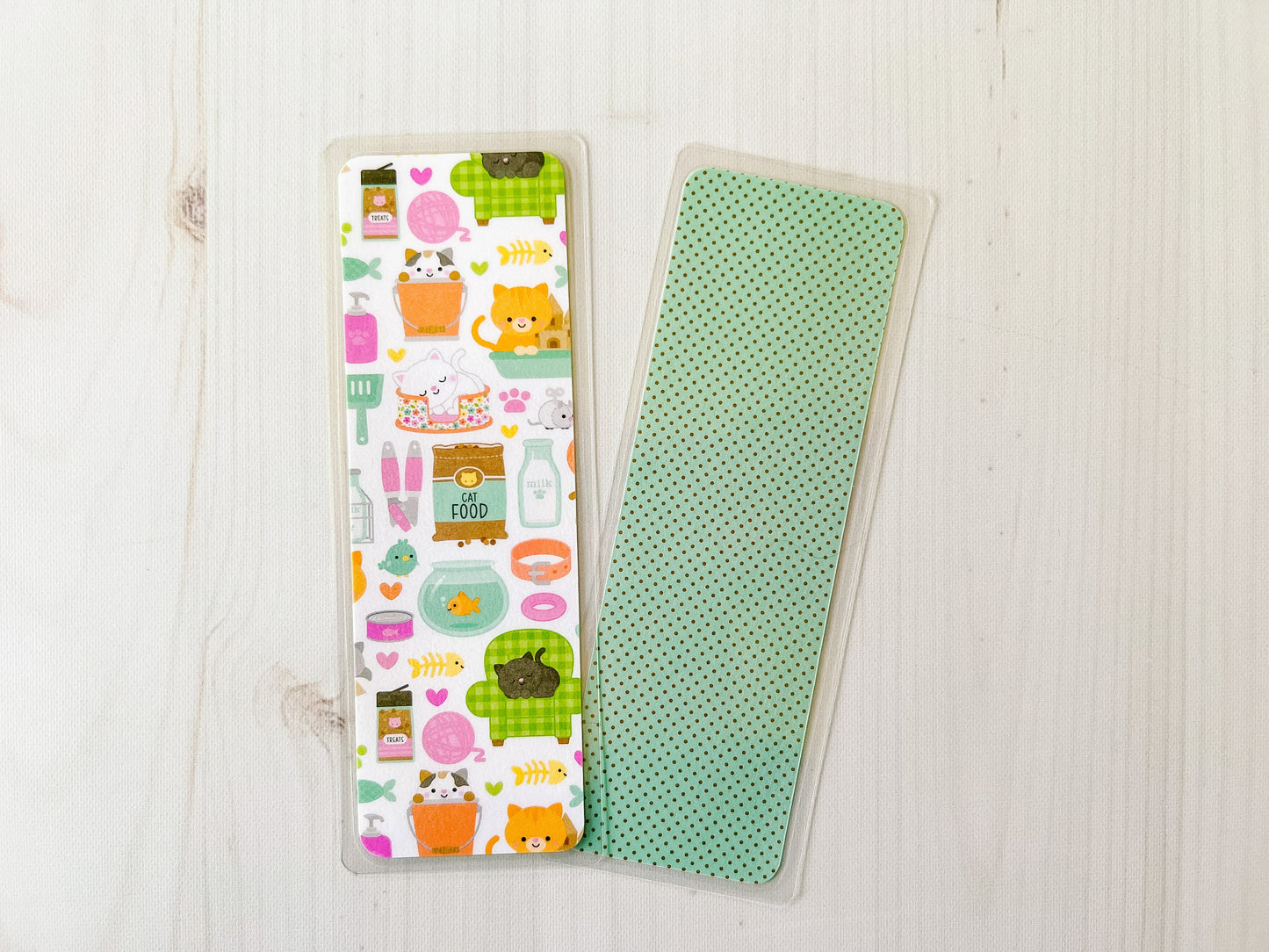 Cute Cats Bookmarks | Cute Bookmark | Bird Bookmark | Cat Bookmark | Kittens Bookmark | Pets Bookmark | Gifts for Girls | Bookworm Gift