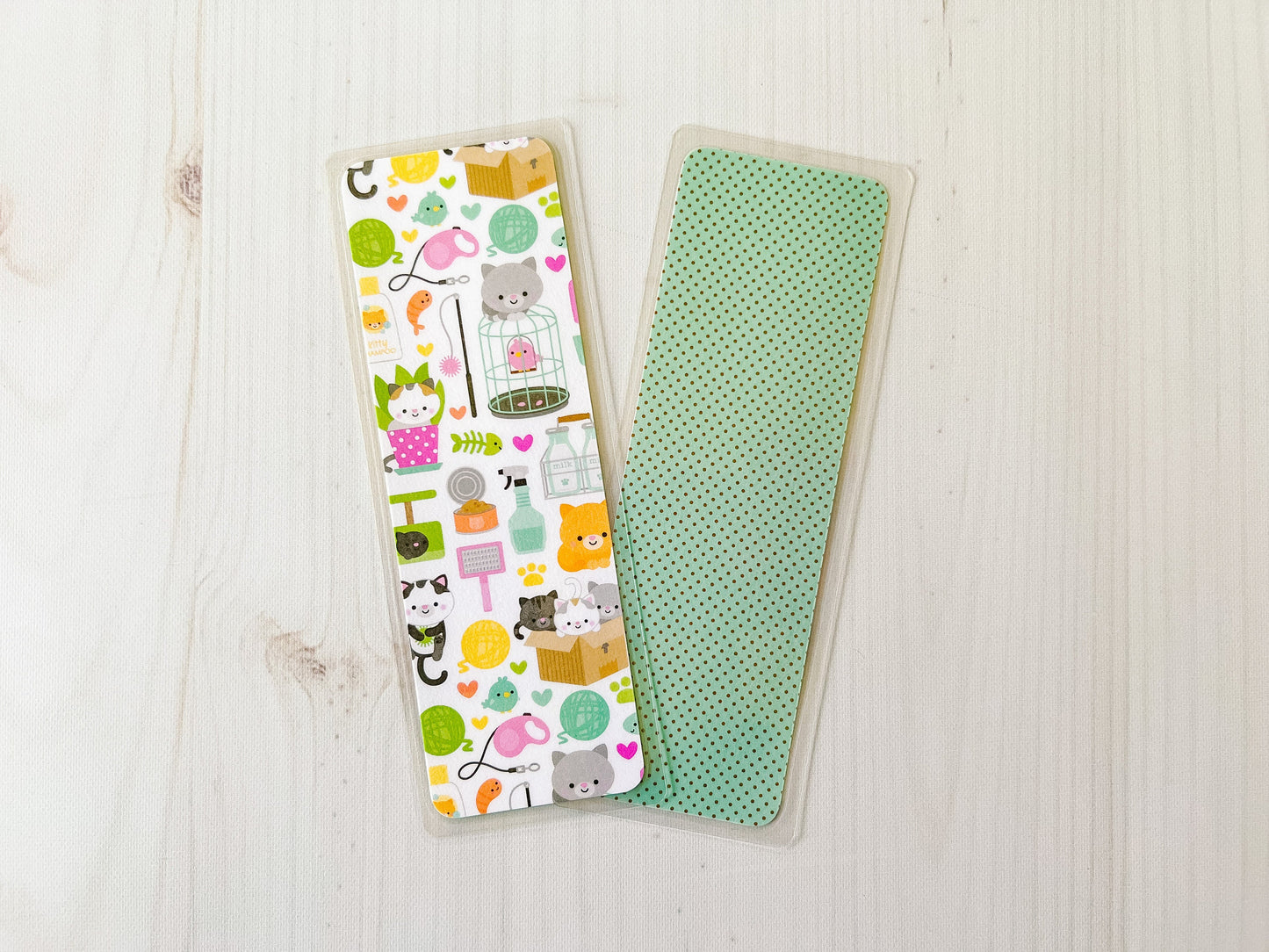 Cute Cats Bookmarks | Cute Bookmark | Bird Bookmark | Cat Bookmark | Kittens Bookmark | Pets Bookmark | Gifts for Girls | Bookworm Gift