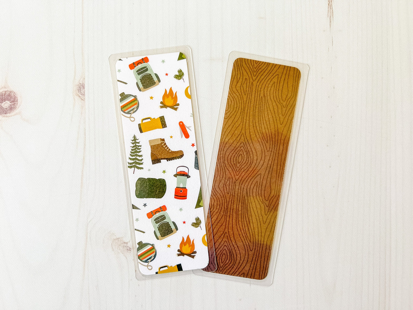Happy Campers Bookmark | Camping Bookmarks | Outdoors Bookmark | Hiking Bookmark | Adventure Bookmark