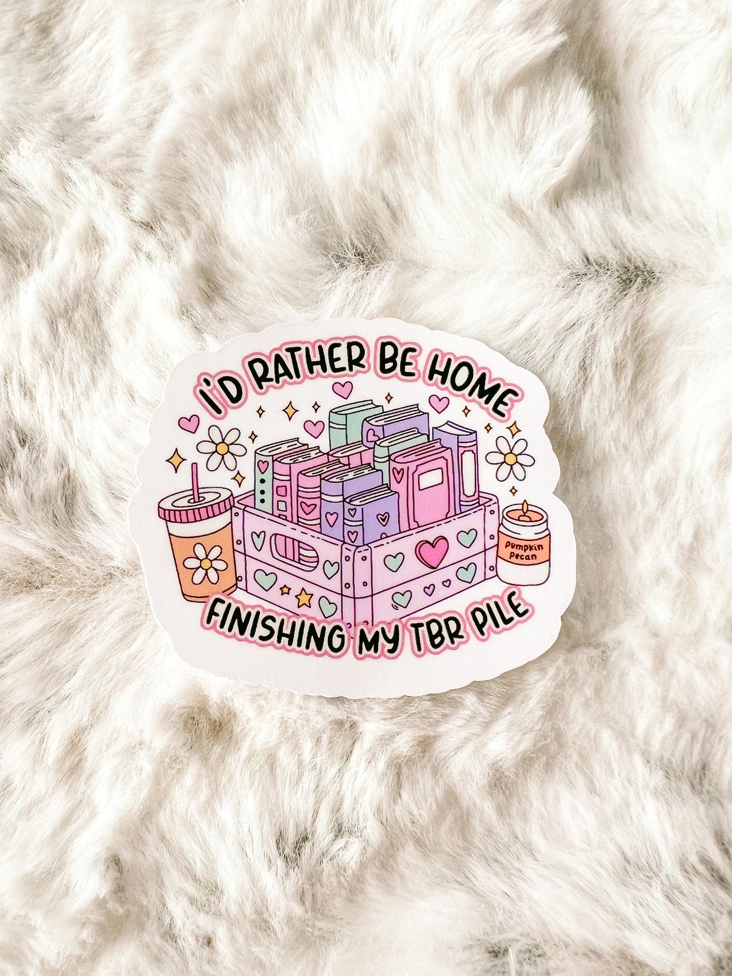 Reading Homebody Sticker
