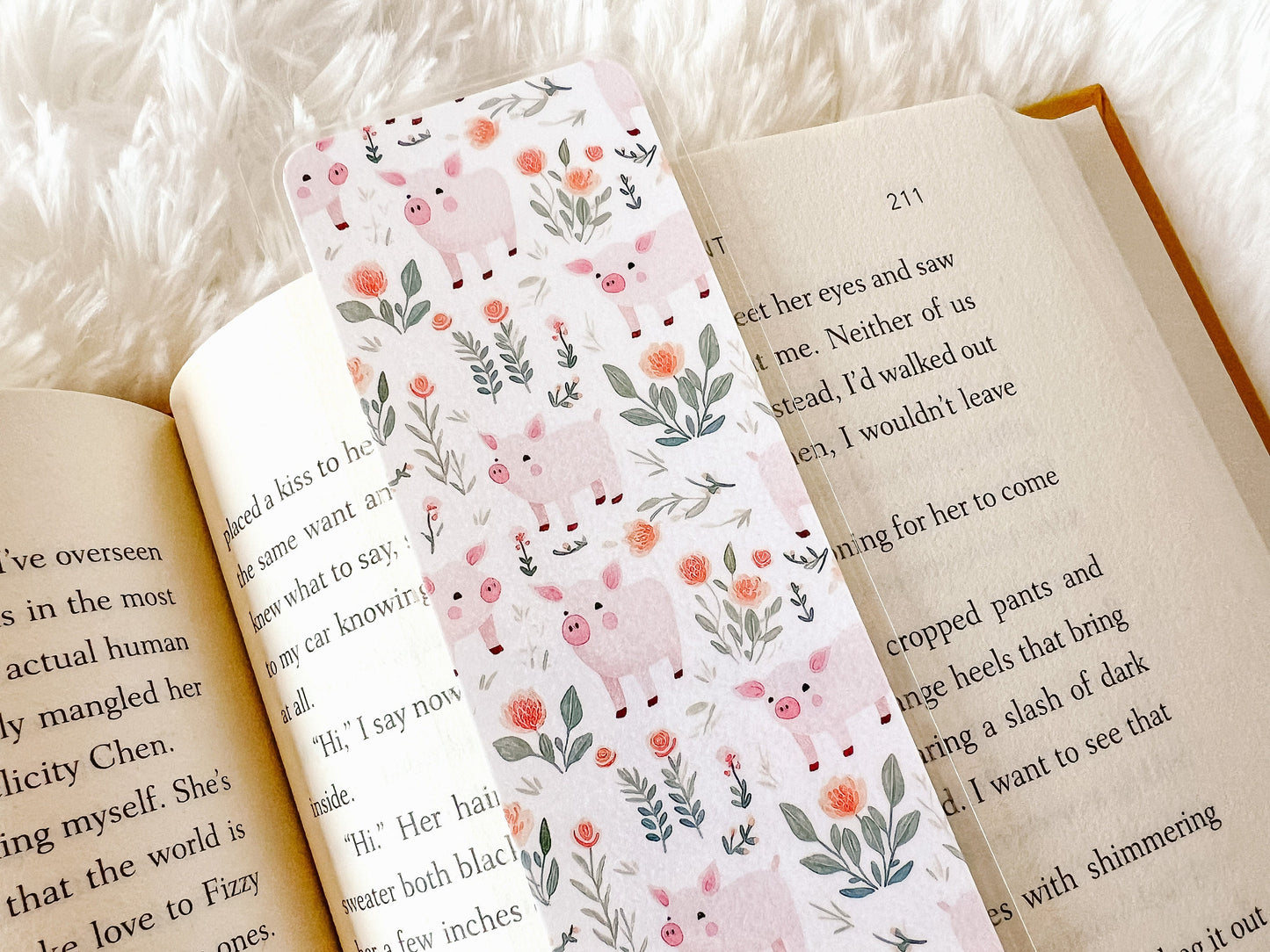 Pigs Bookmark | Homesteading Bookmark | Farming Bookmark | Cottage Bookmark | Bookworm Gift | Homestead Bookmark | Farm Bookmark