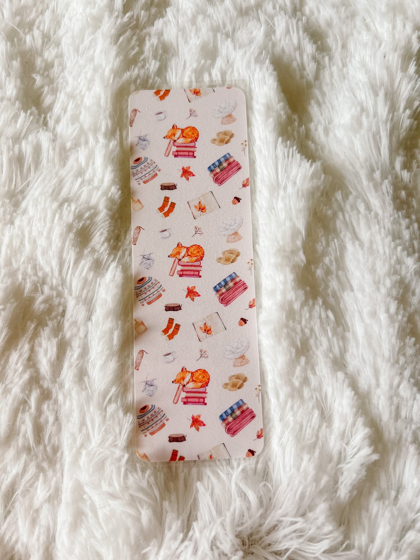 Comfy Cozy Book Club Fall Bookmark - Limited Edition
