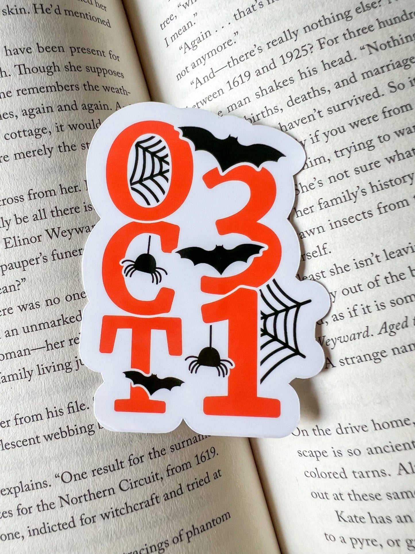Spooky Halloween Oct 31 Sticker