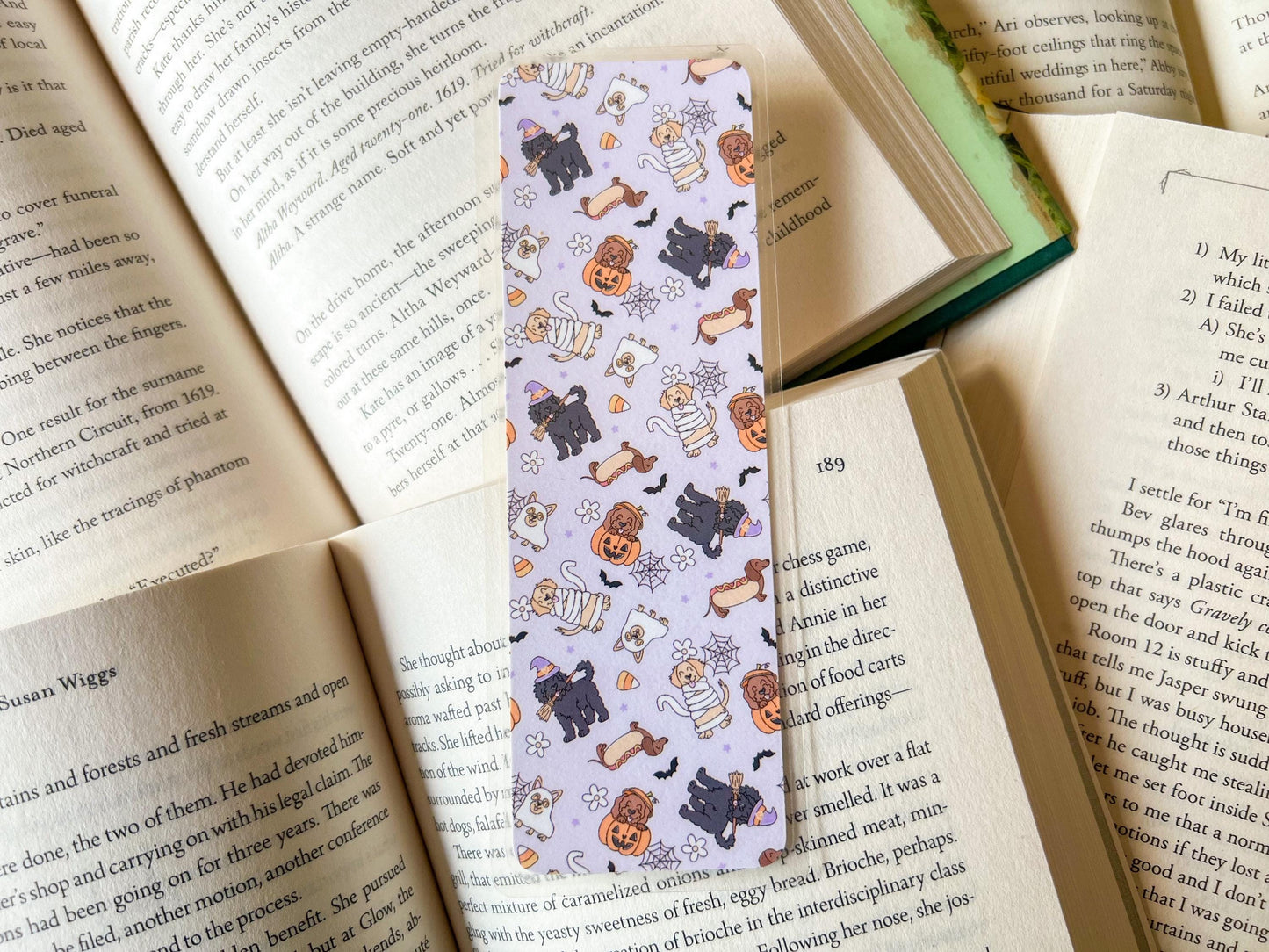 Halloween Dogs Bookmark