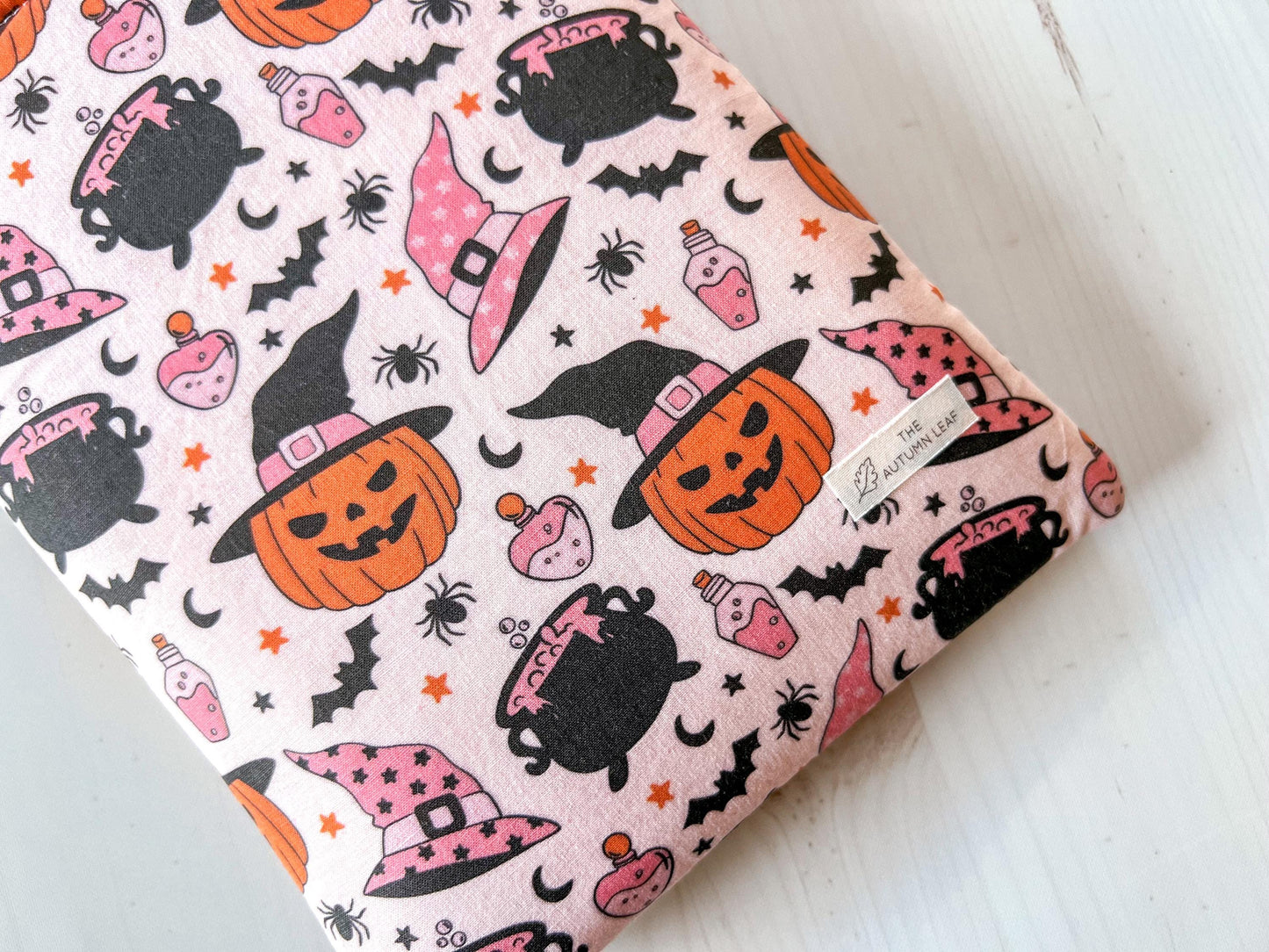 Pumpkin Witches Halloween Book Sleeve