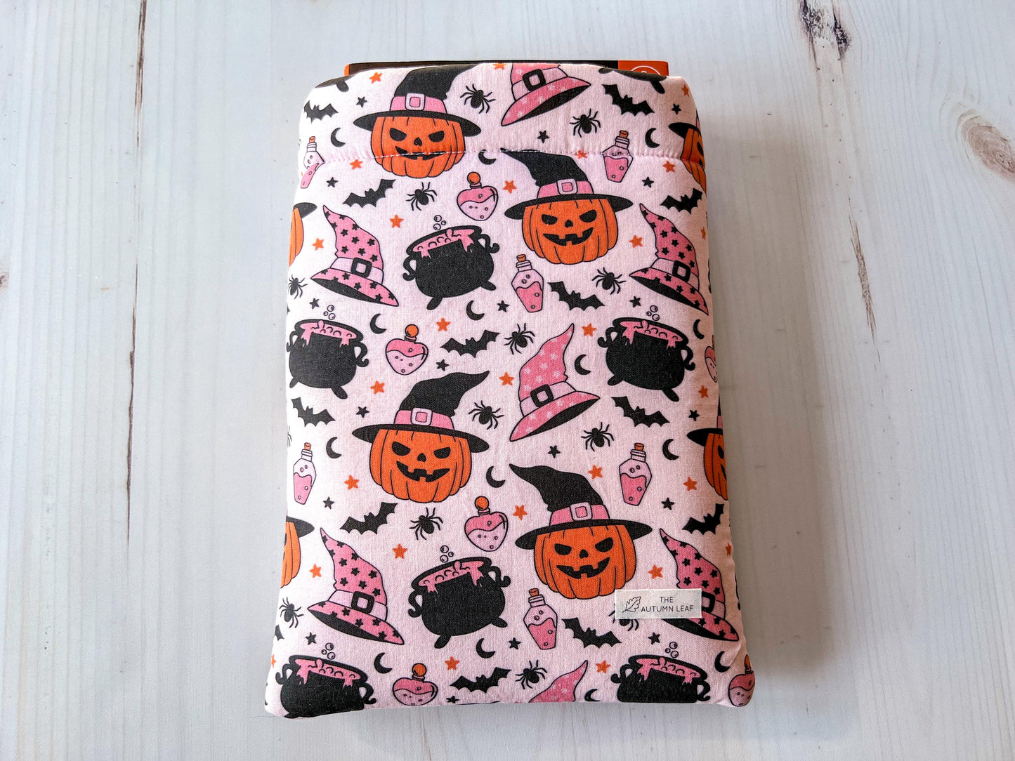 Pumpkin Witches Halloween Book Sleeve