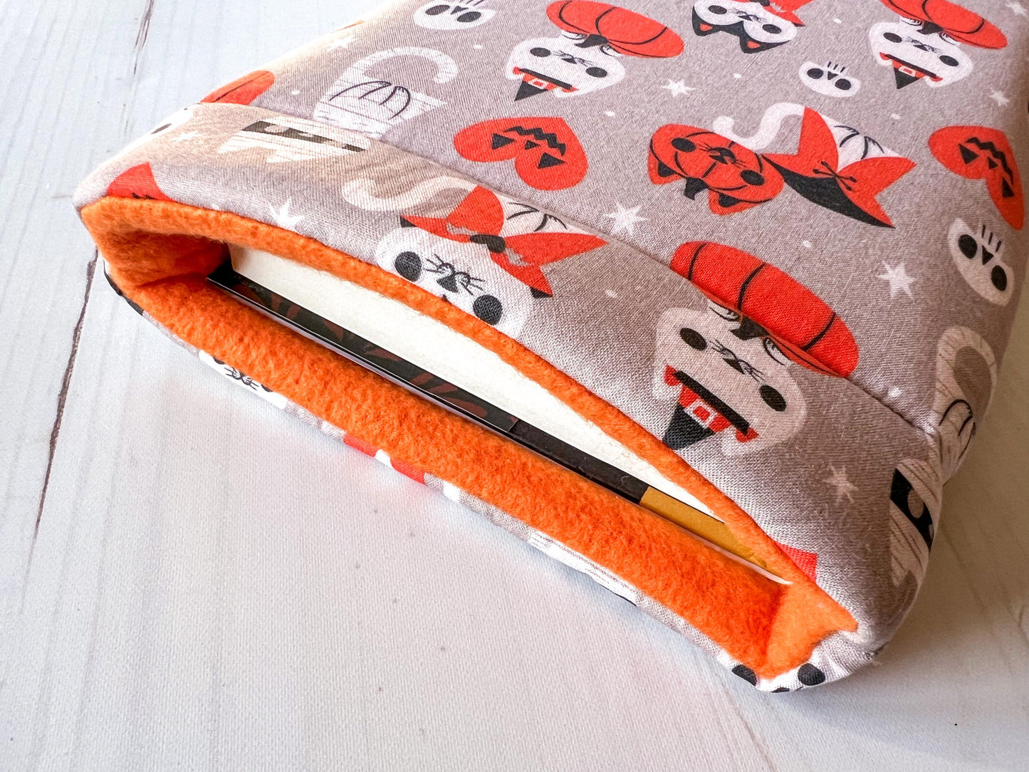 Spooky Cats with Pumpkins Halloween Book Cozy